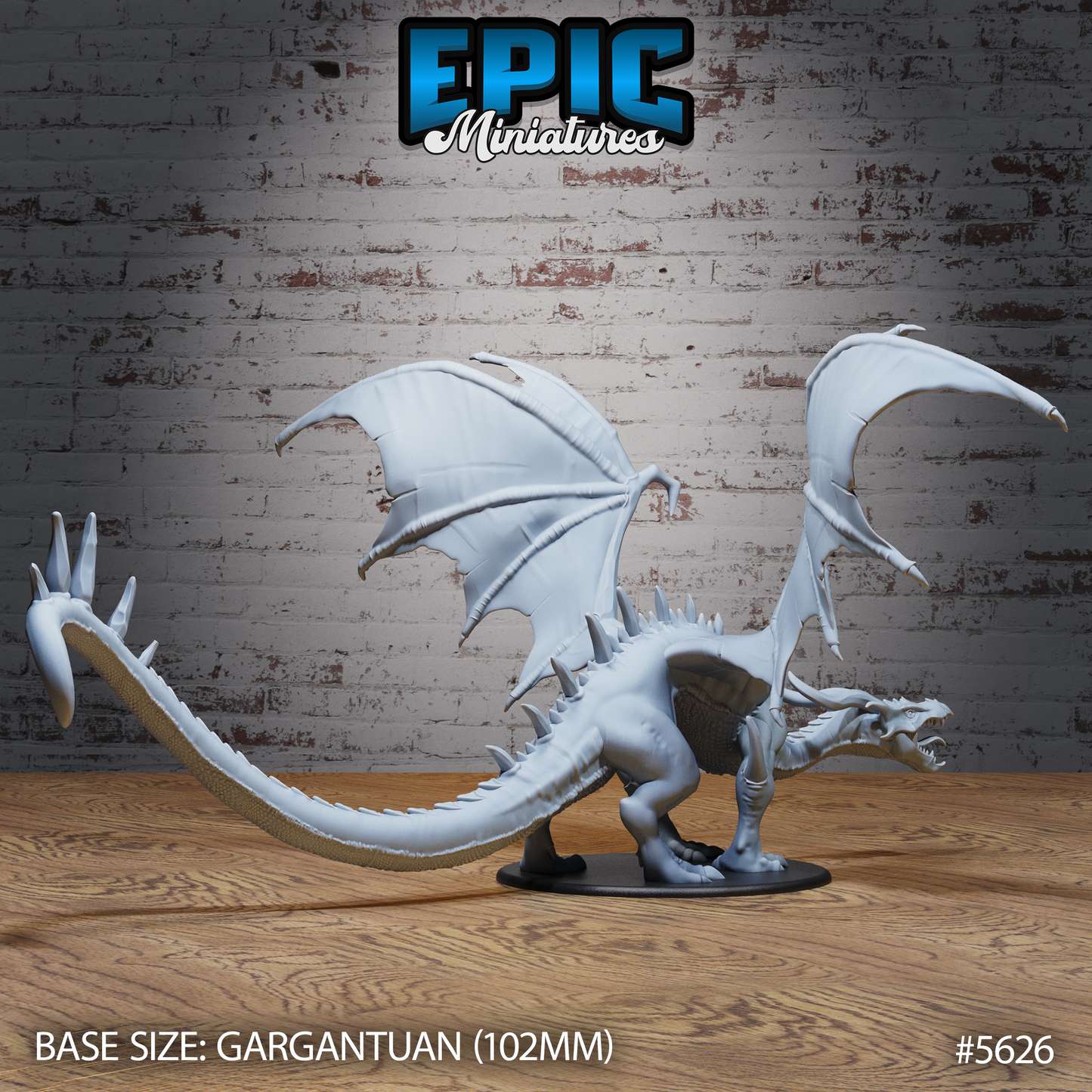 Emerald Dragon (5 Variants Available) - Epic Miniatures