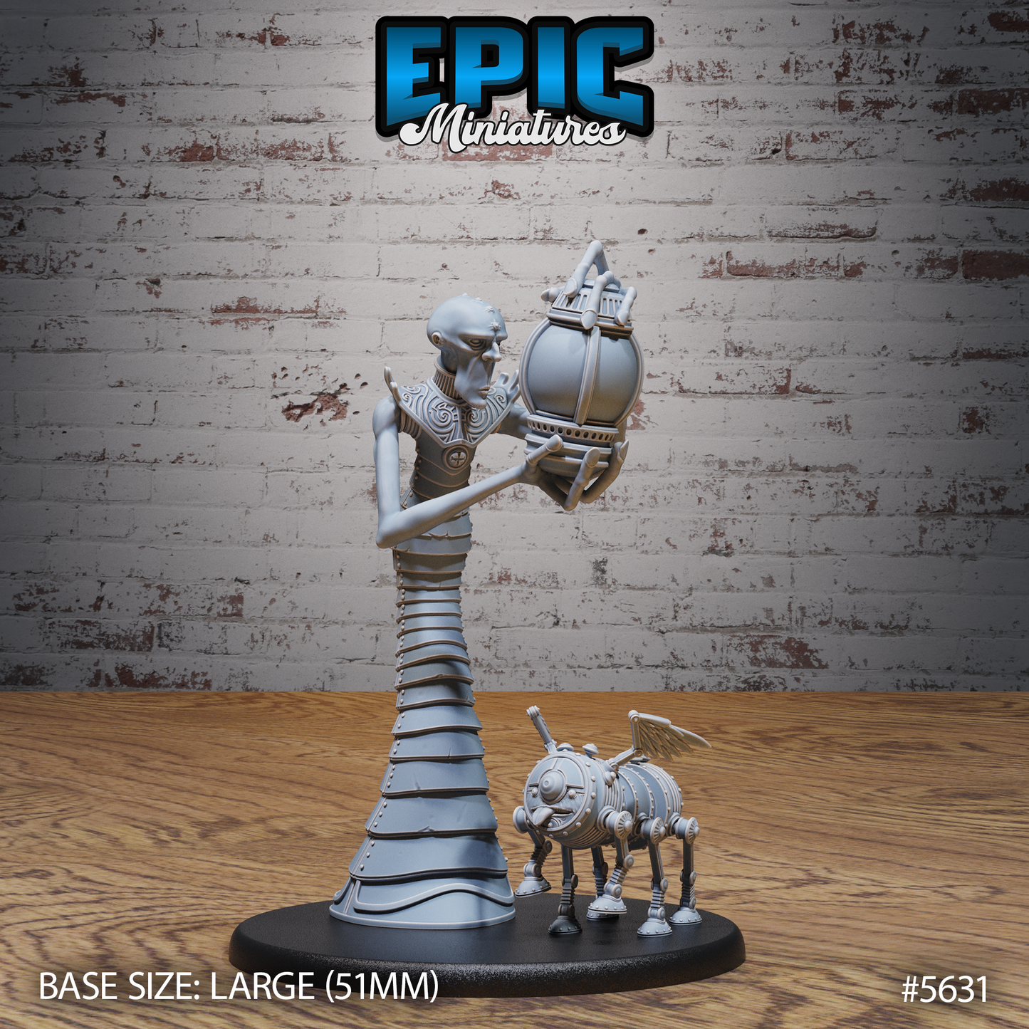 Secundus and Robot Dogs (6 Variants Available) - Epic Miniatures