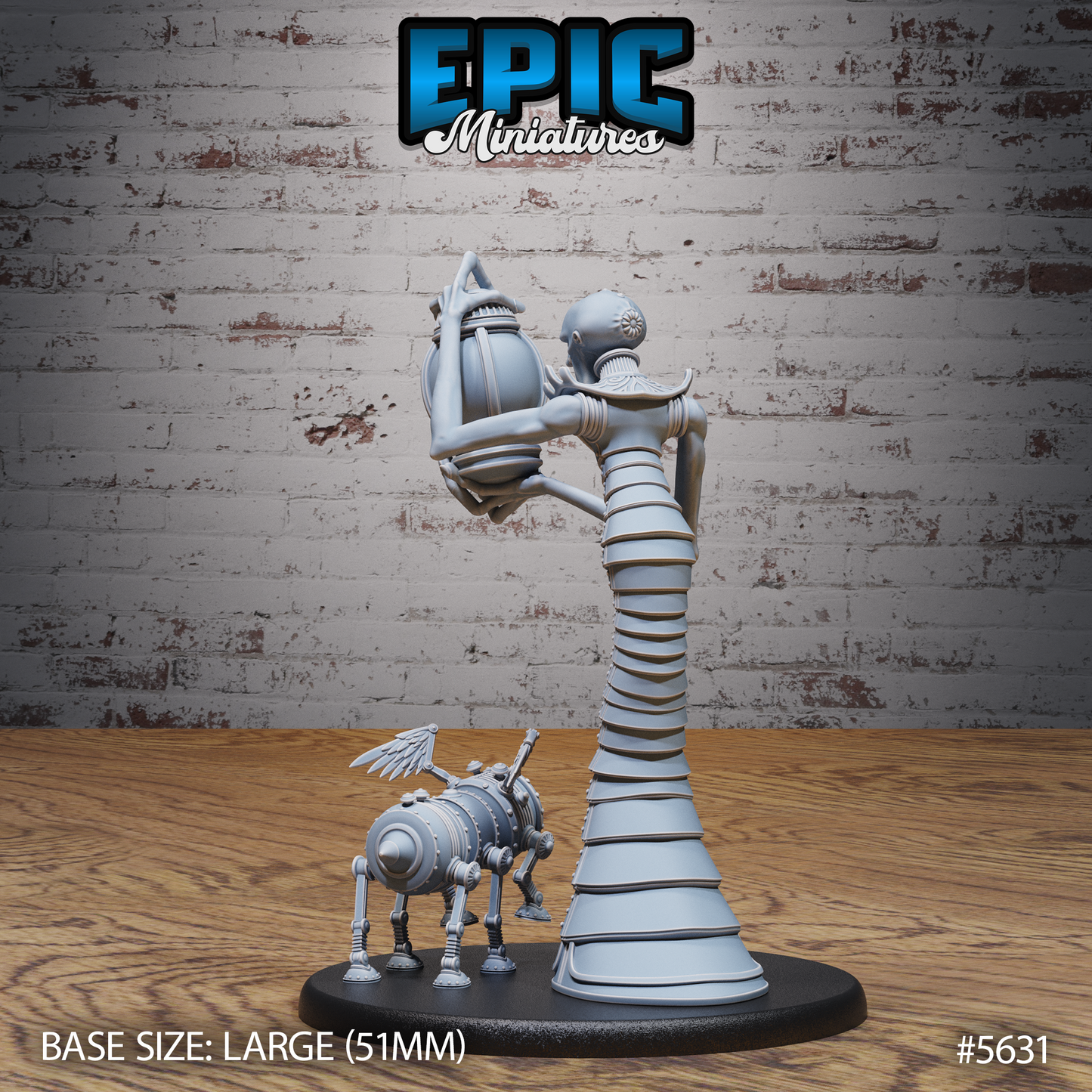 Secundus and Robot Dogs (6 Variants Available) - Epic Miniatures