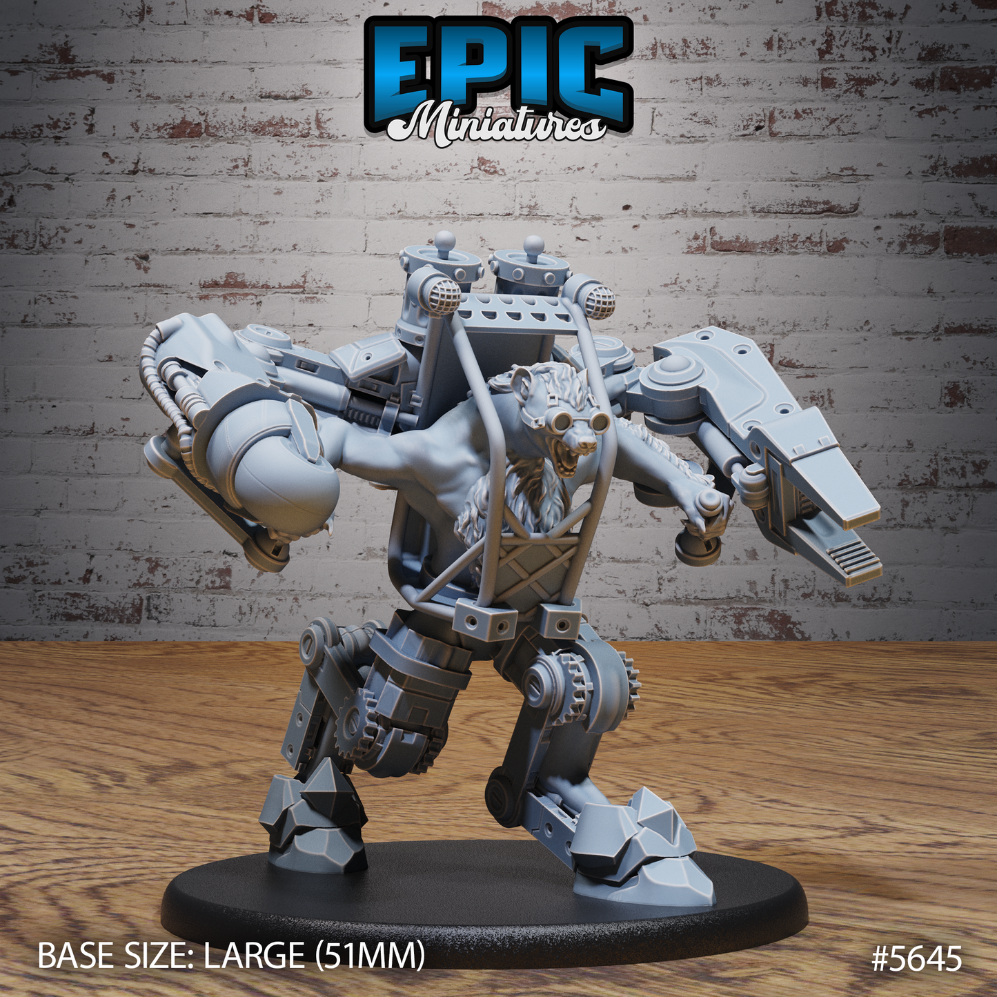 Artificer Gnoll (3 Variants Available) - Epic Miniatures