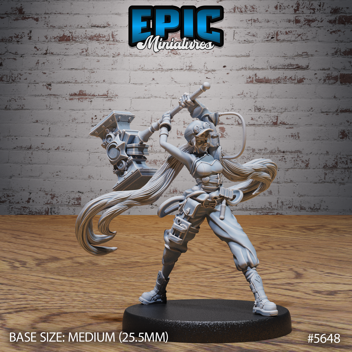 Tinkerer Bethy (3 Variants Available) - Epic Miniatures