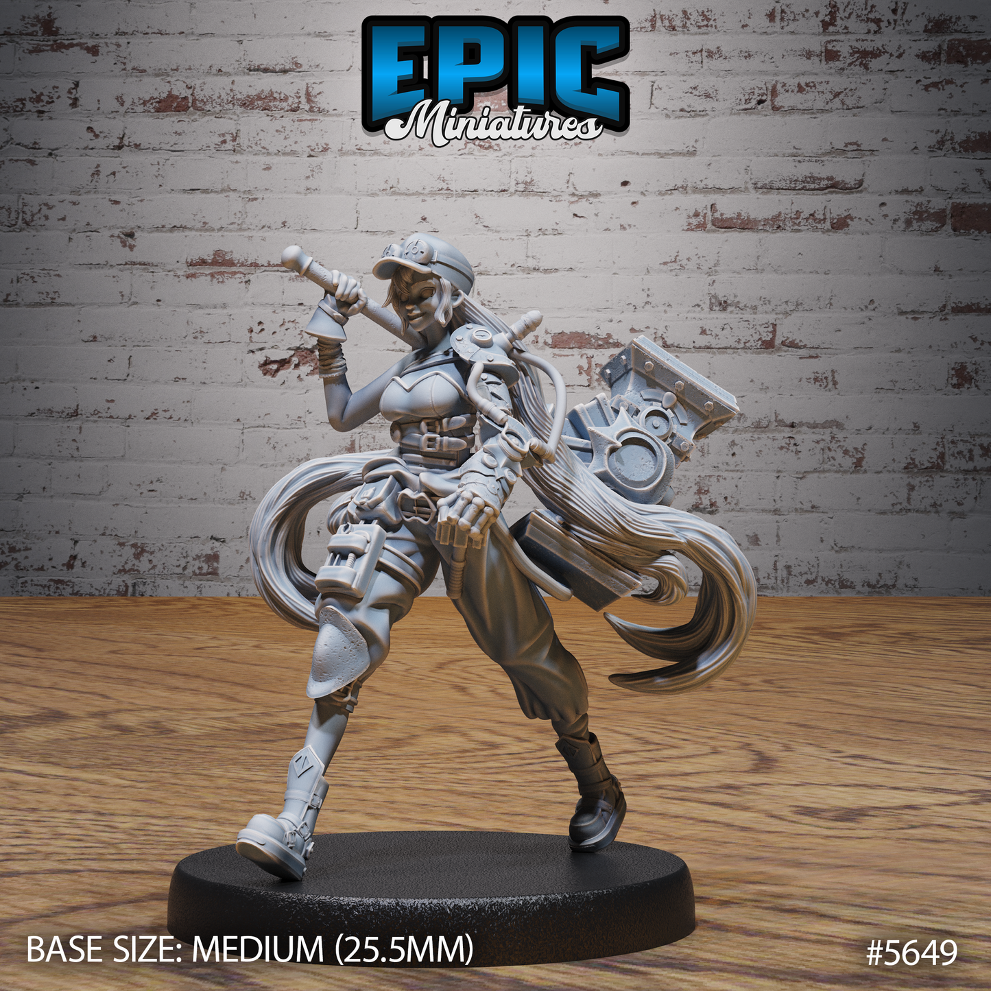 Tinkerer Bethy (3 Variants Available) - Epic Miniatures