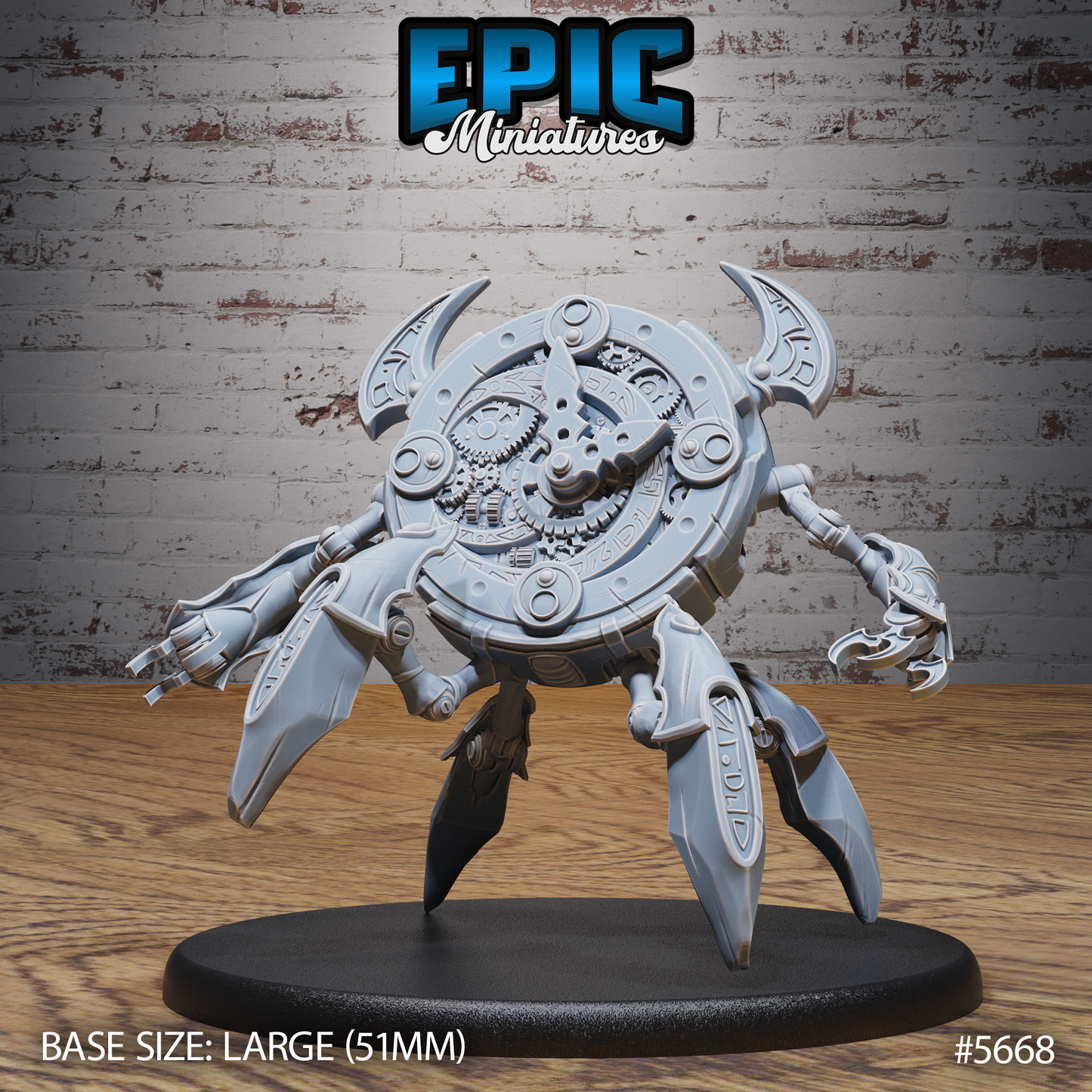 Clockwork Golem (3 Variants Available) - Epic Miniatures