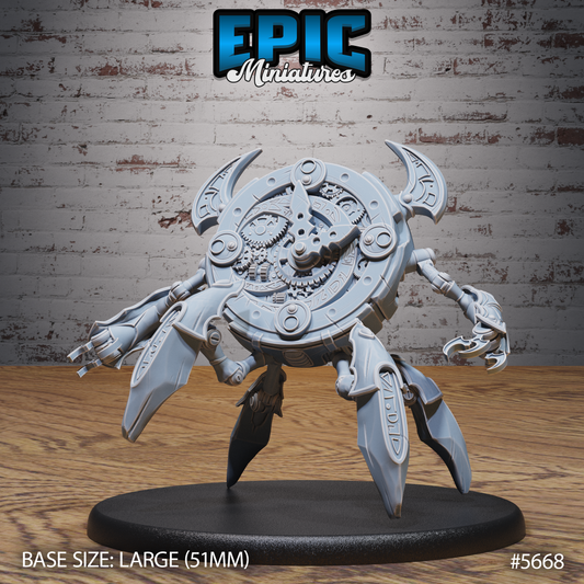 Clockwork Golem (3 Variants Available) - Epic Miniatures