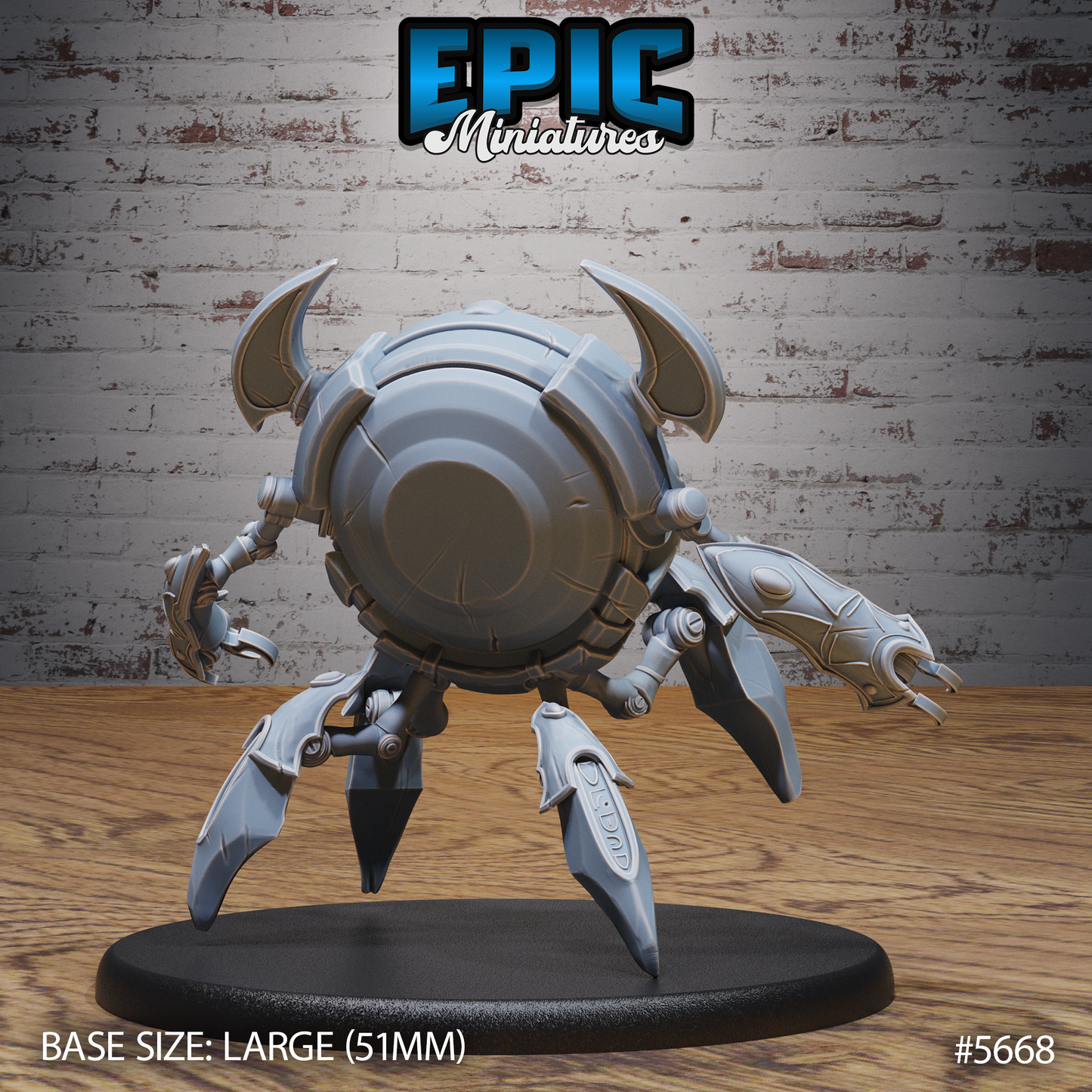 Clockwork Golem (3 Variants Available) - Epic Miniatures