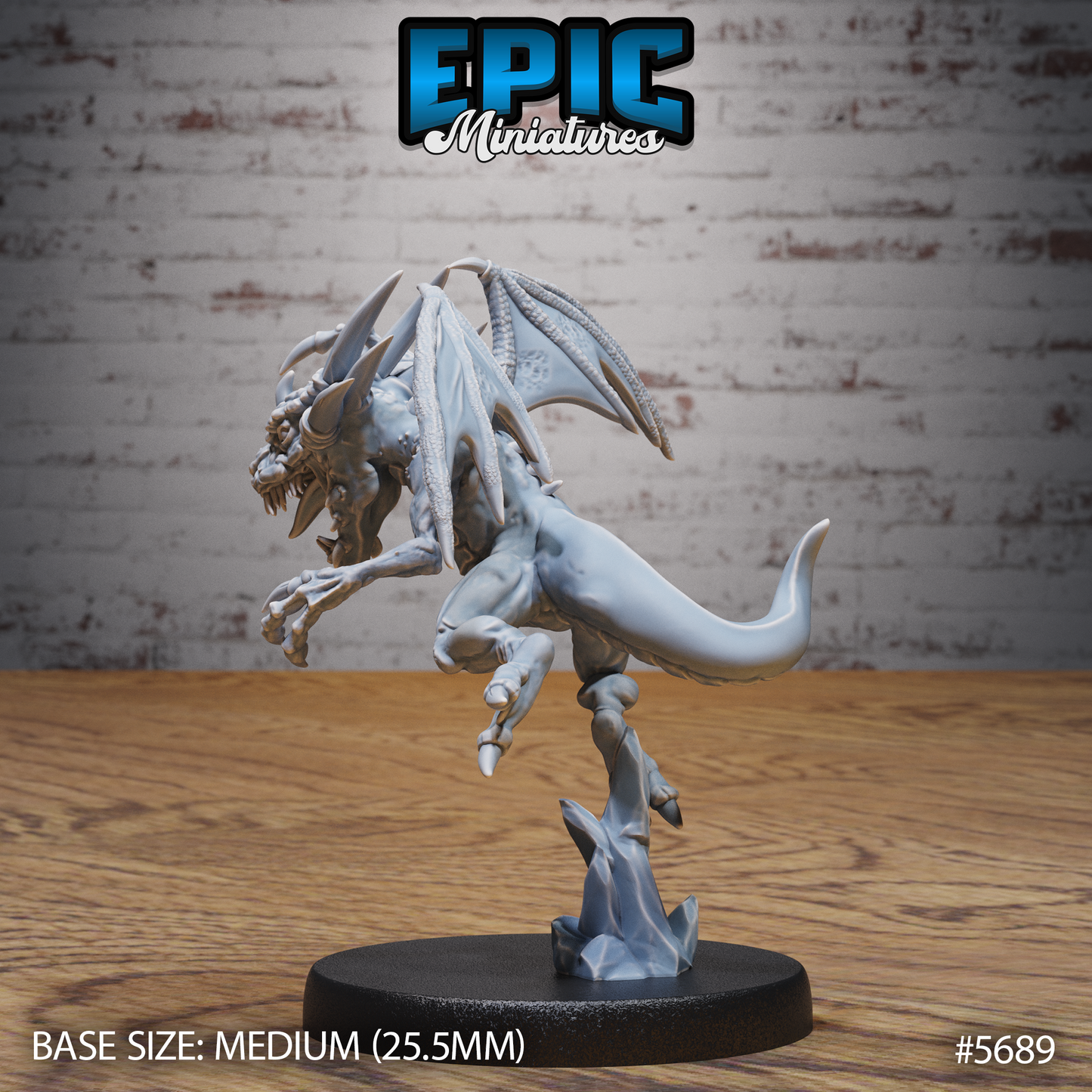 Abyss Drake (4 Variants Available) - Epic Miniatures
