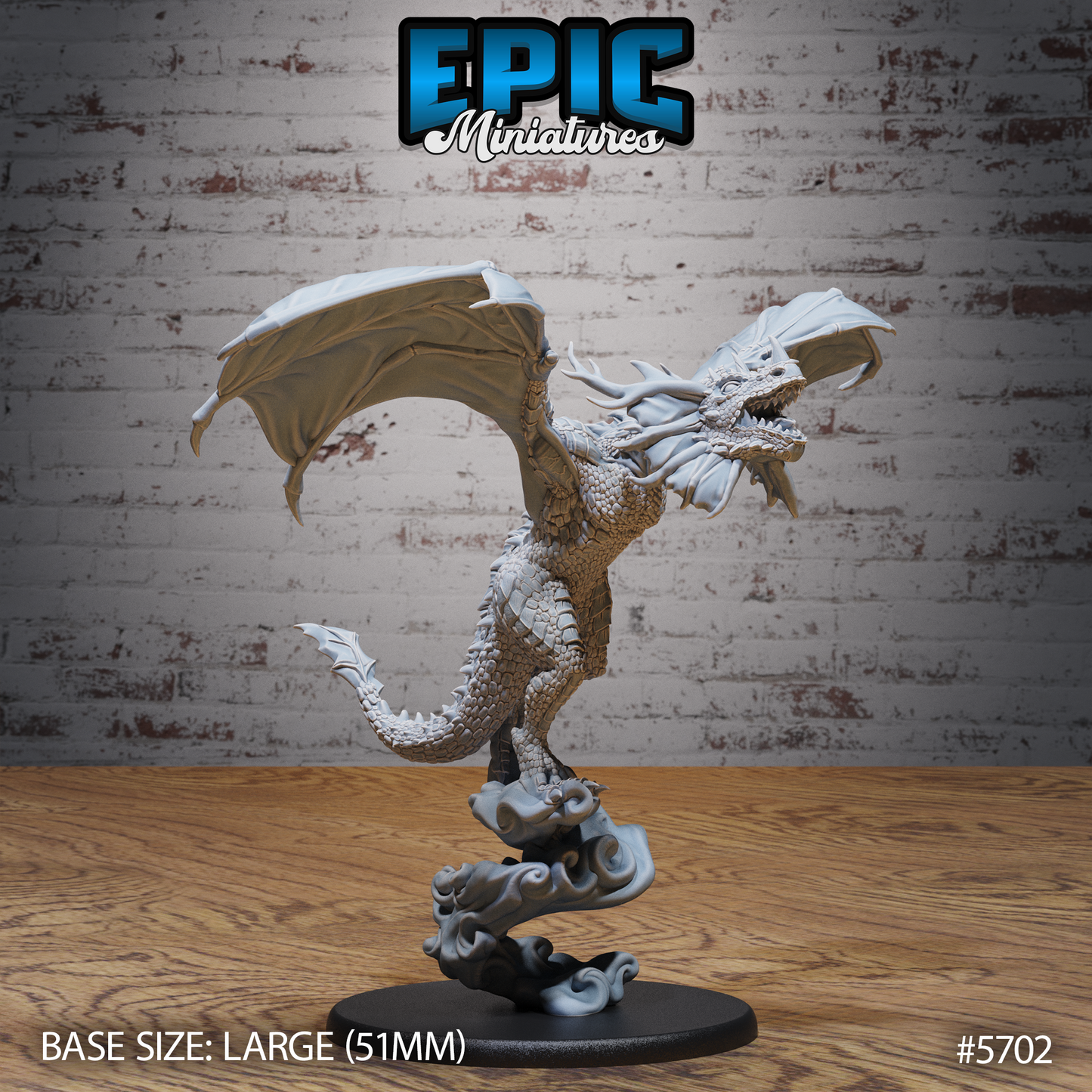 Angry Wyvern (3 Variants Available) - Epic Miniatures