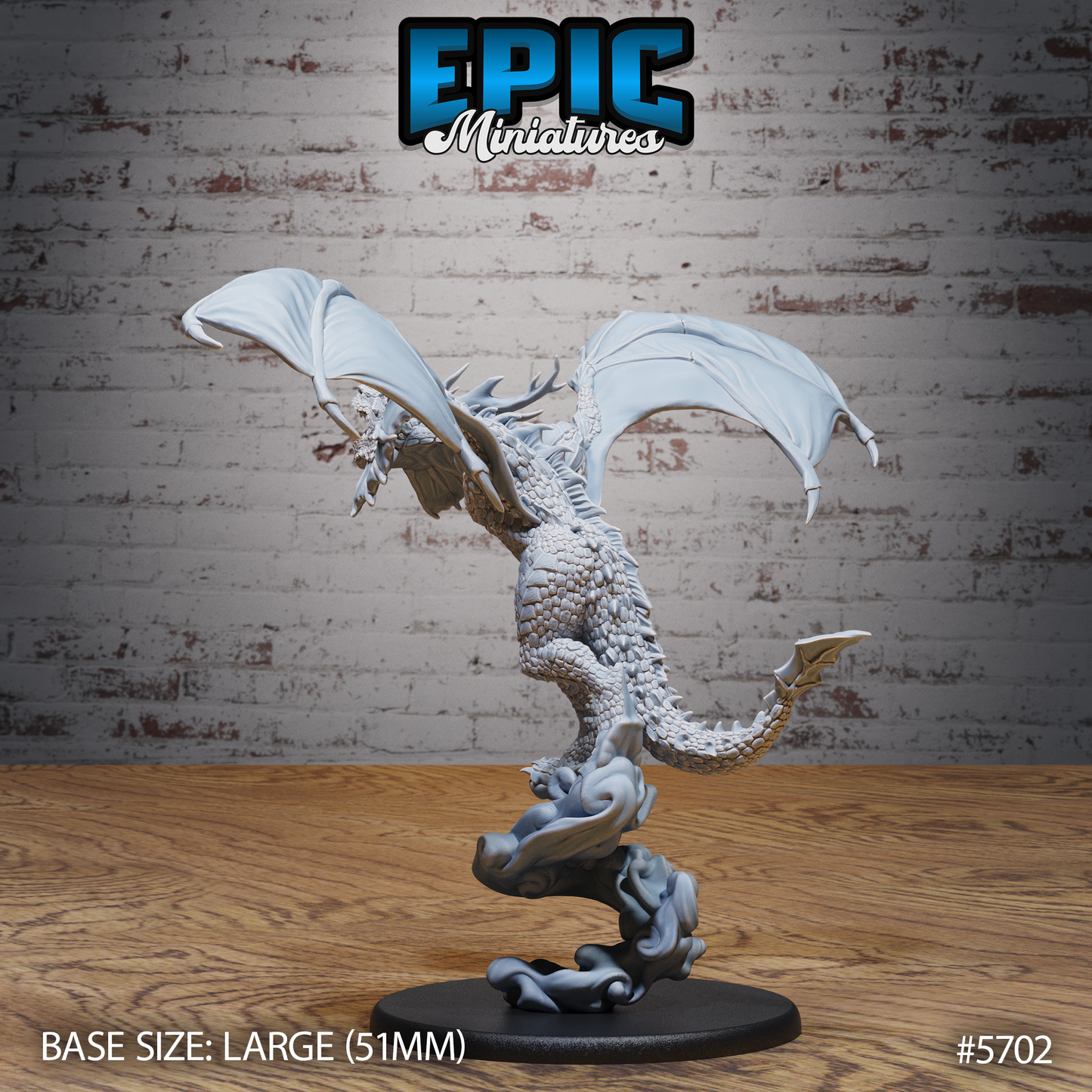 Angry Wyvern (3 Variants Available) - Epic Miniatures
