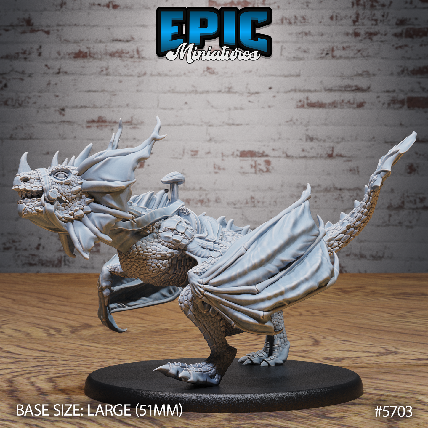 Angry Wyvern (3 Variants Available) - Epic Miniatures