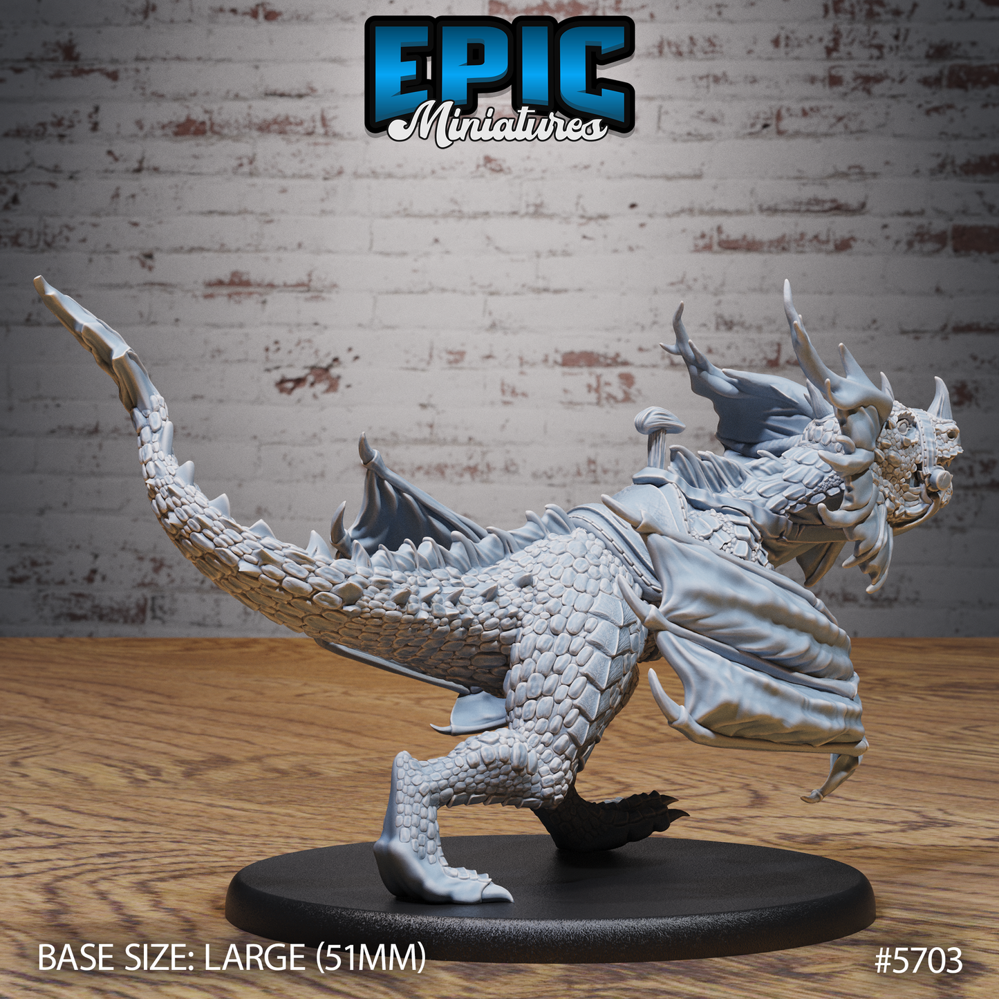 Angry Wyvern (3 Variants Available) - Epic Miniatures