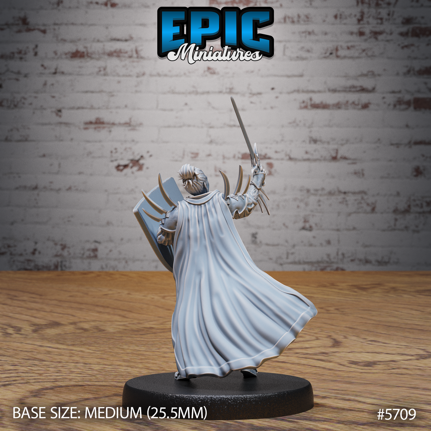 Dragon Huntress (3 Variants Available) - Epic Miniatures