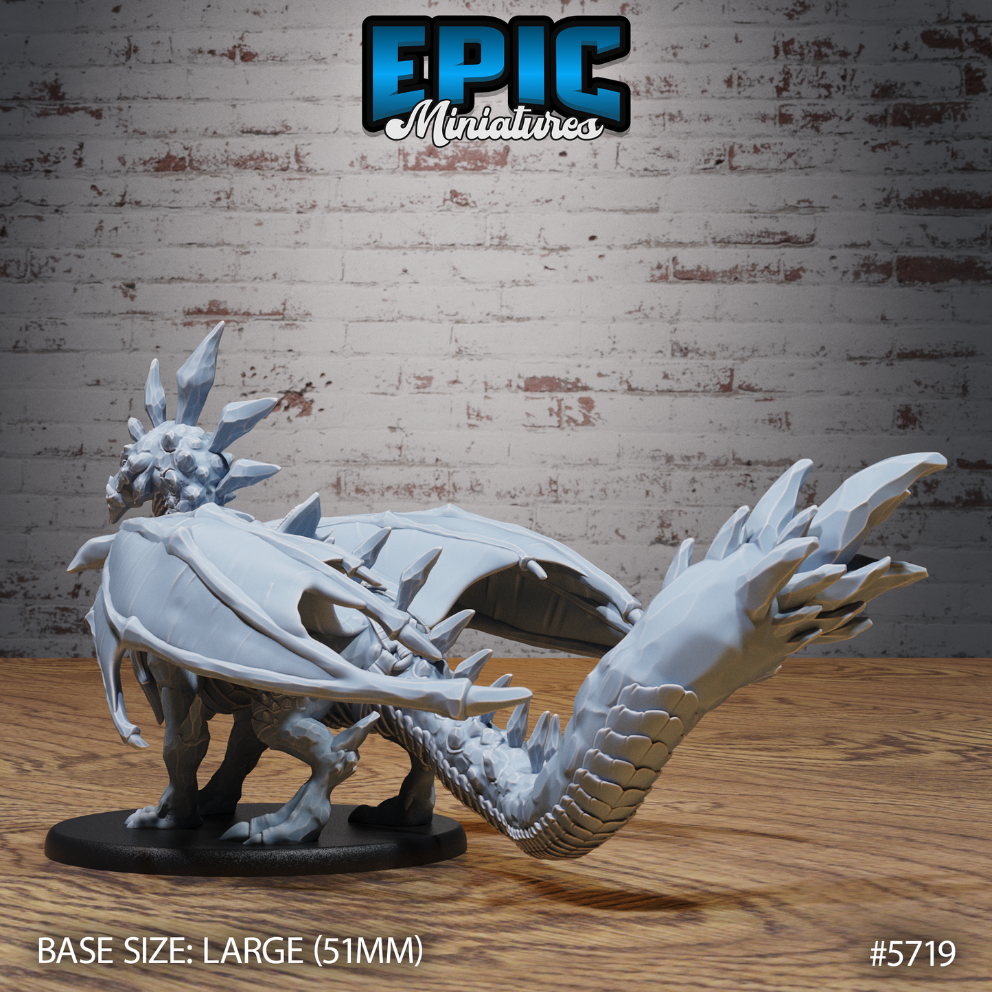 Amethyst Dragon (5 Variants Available) - Epic Miniatures