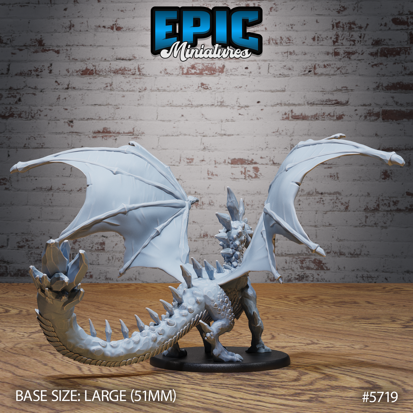 Amethyst Dragon (5 Variants Available) - Epic Miniatures