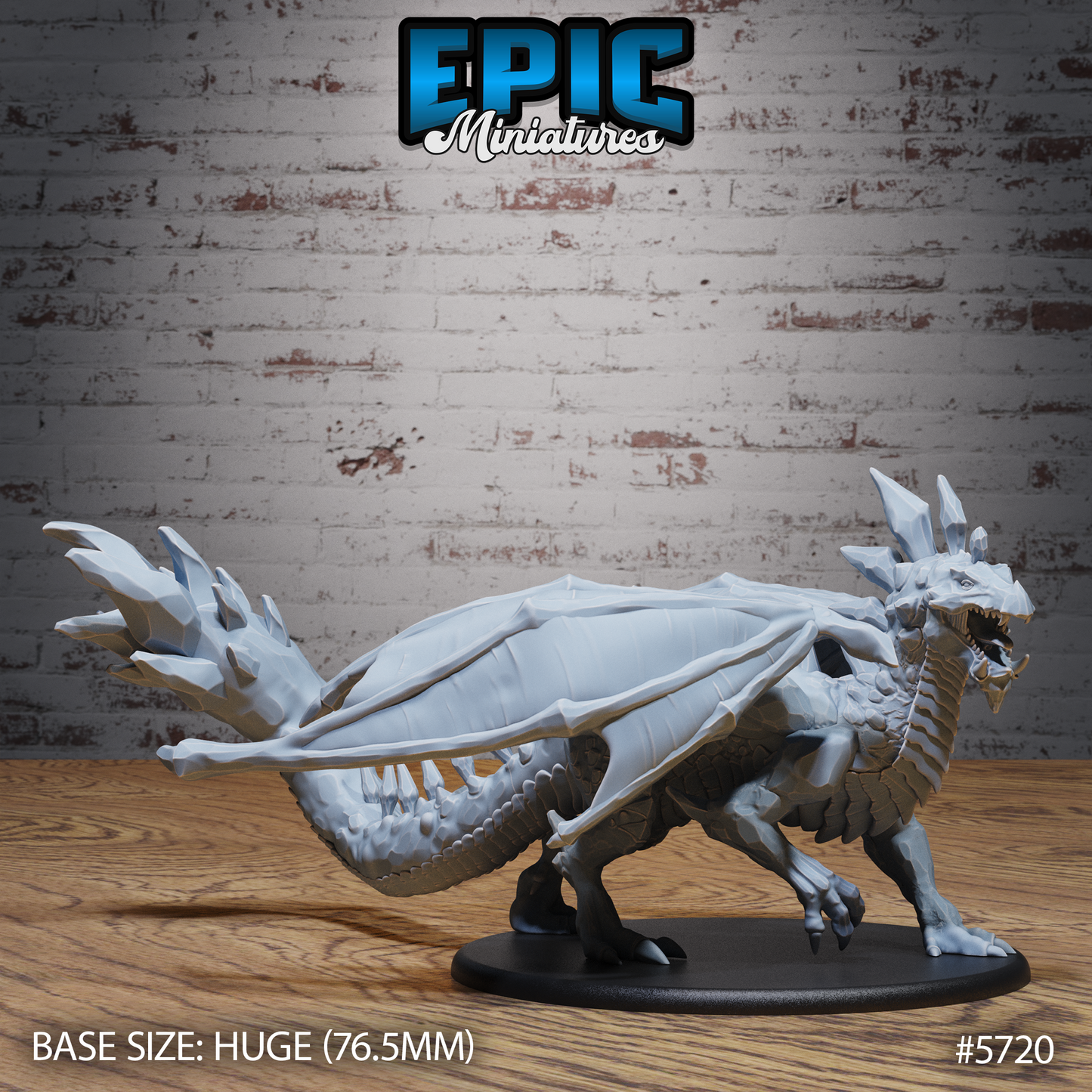Amethyst Dragon (5 Variants Available) - Epic Miniatures