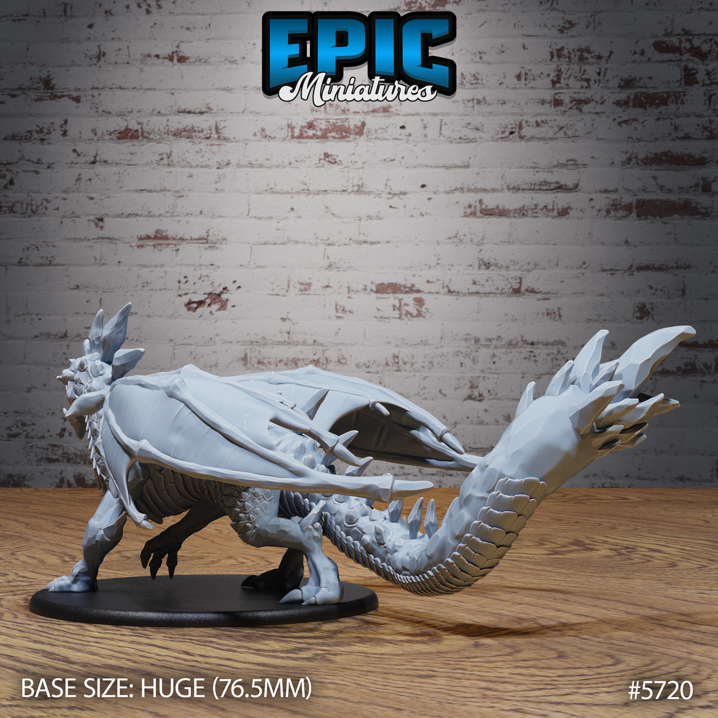 Amethyst Dragon (5 Variants Available) - Epic Miniatures