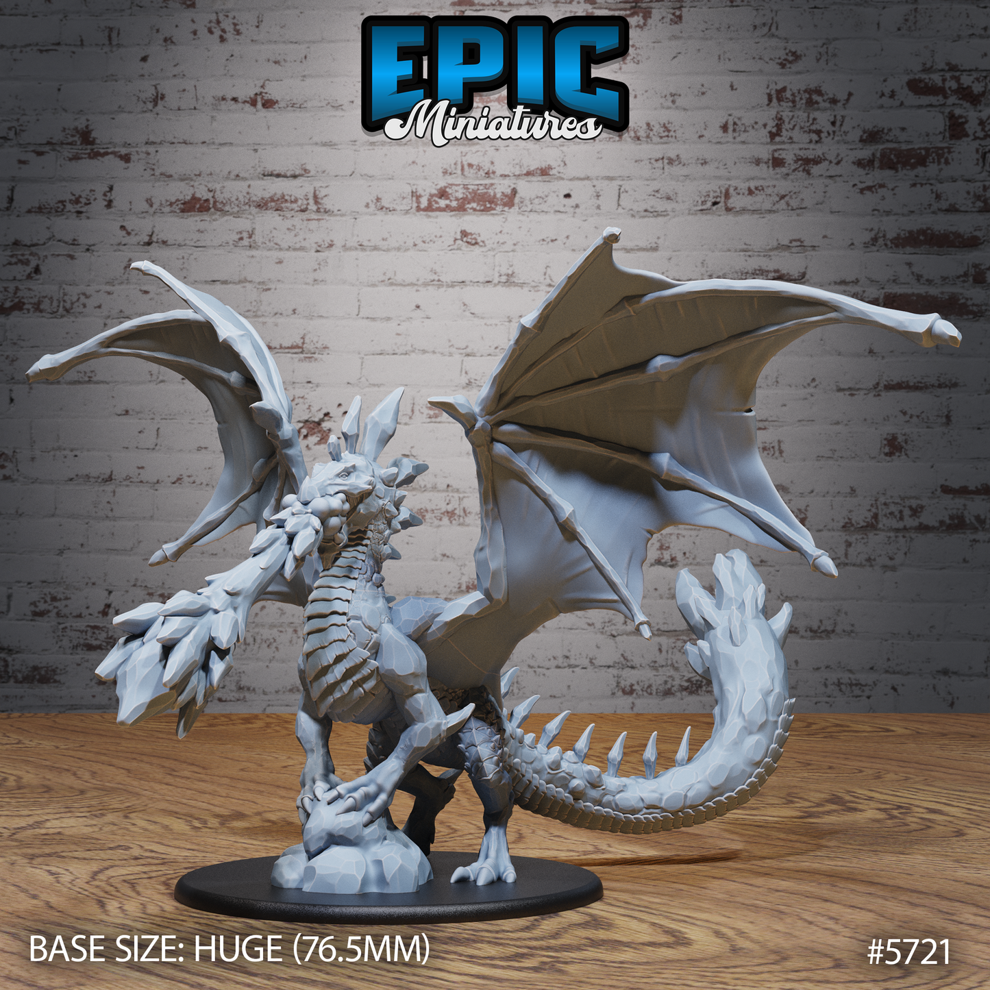 Amethyst Dragon (5 Variants Available) - Epic Miniatures
