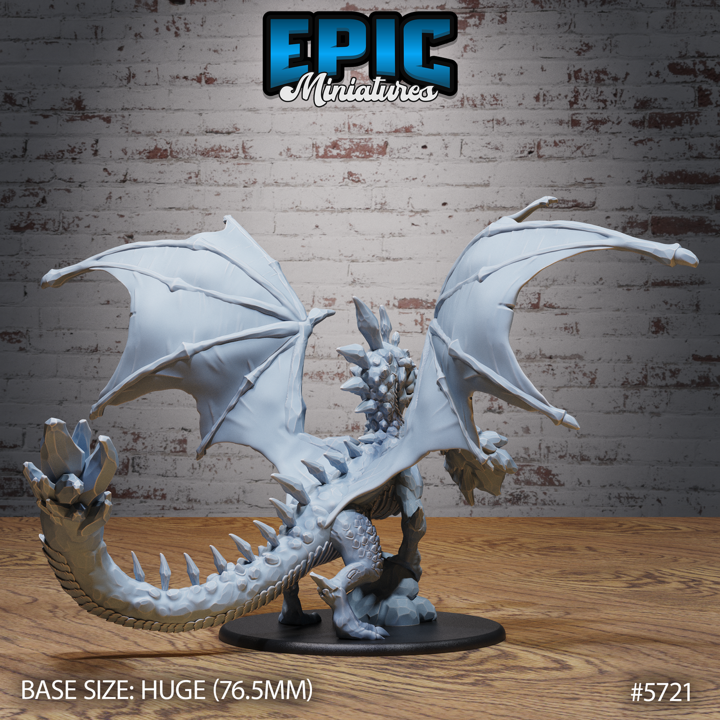 Amethyst Dragon (5 Variants Available) - Epic Miniatures