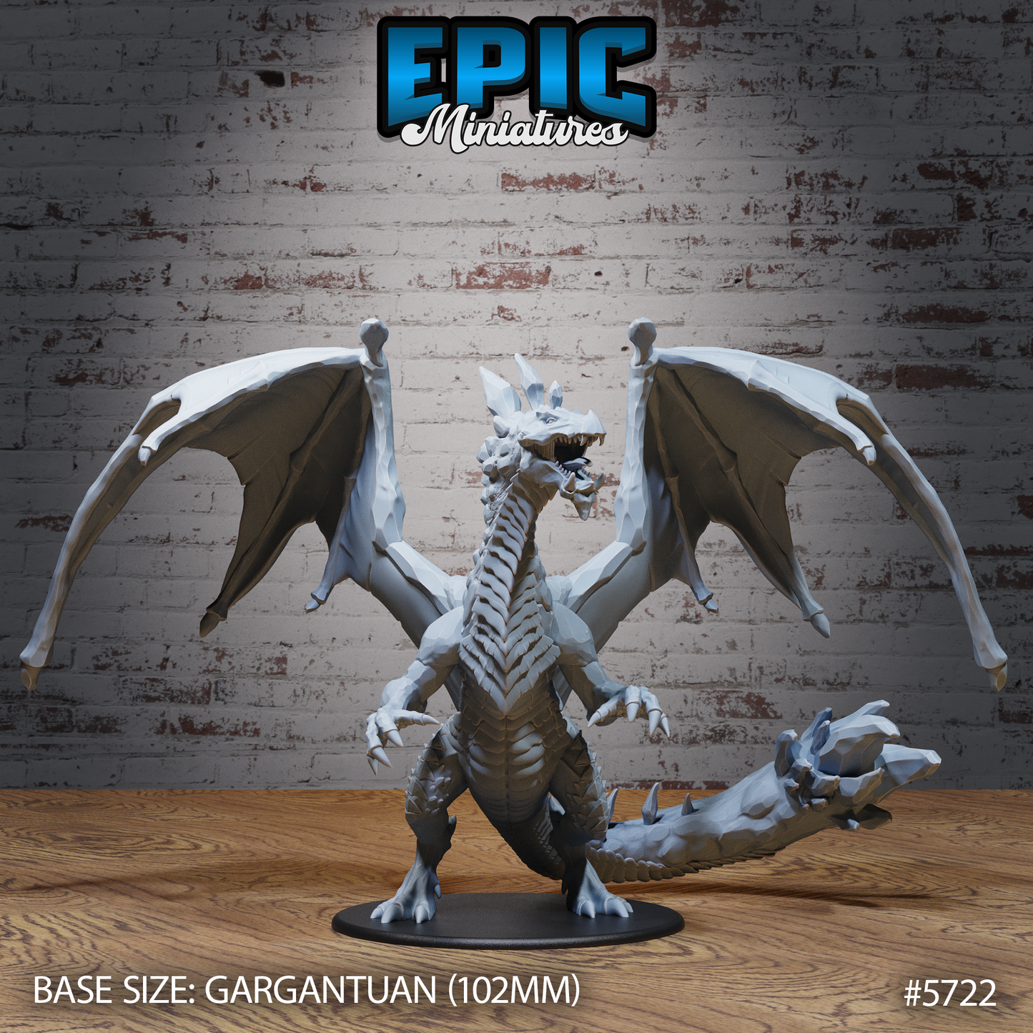 Amethyst Dragon (5 Variants Available) - Epic Miniatures