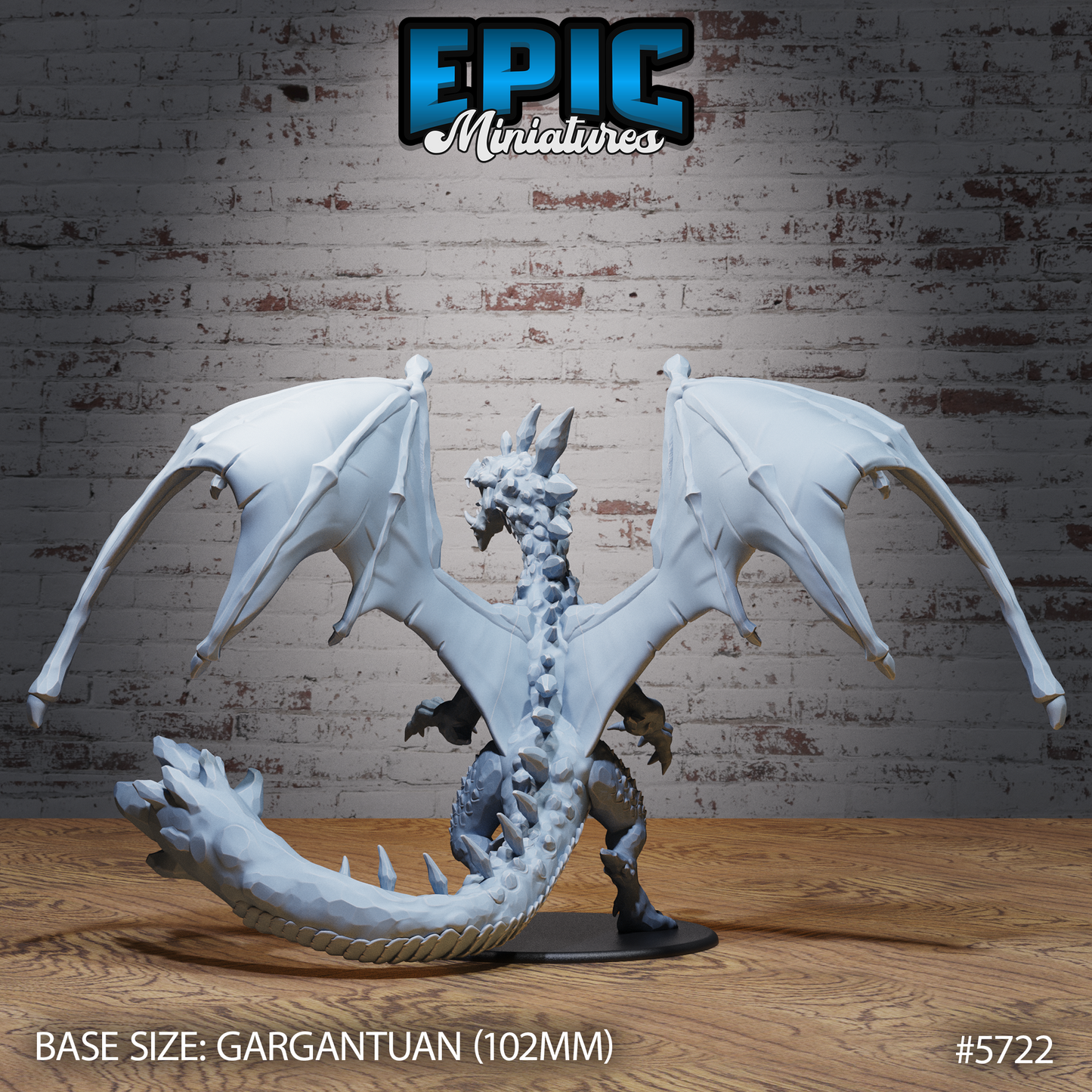 Amethyst Dragon (5 Variants Available) - Epic Miniatures