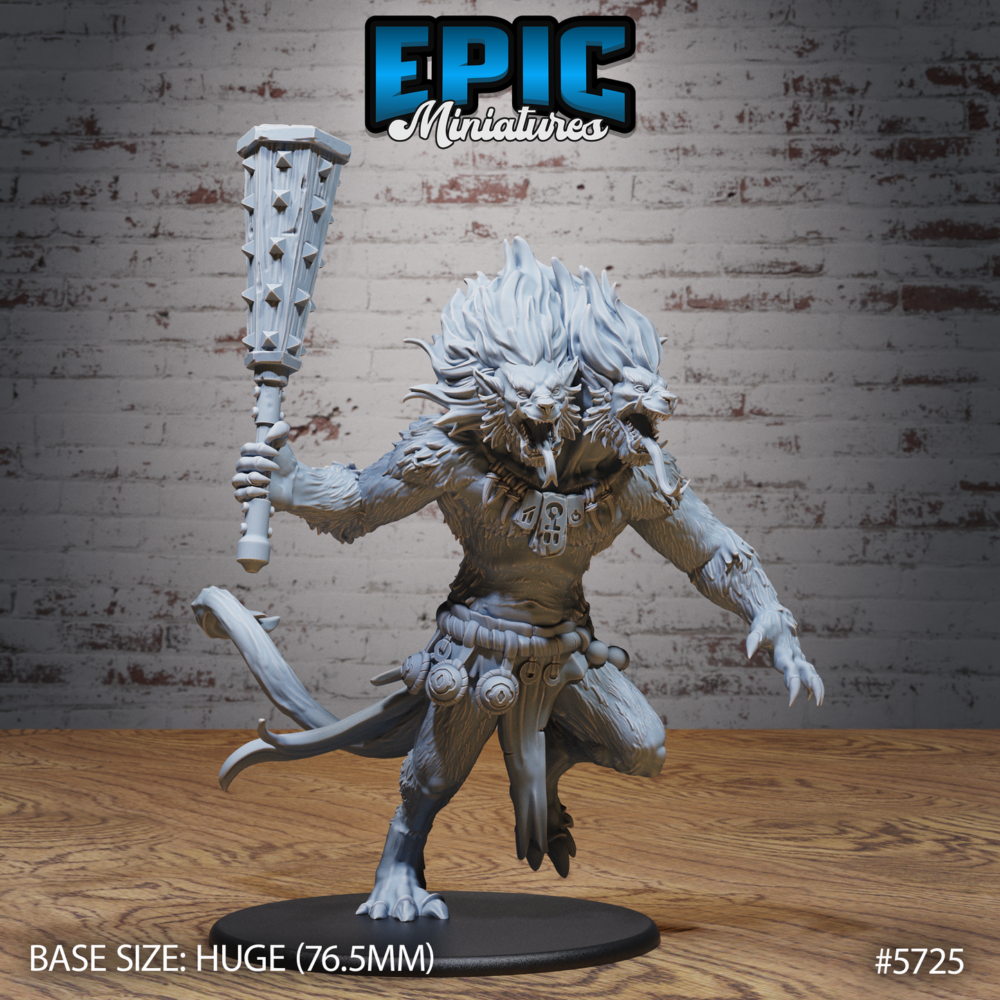 Abyssal Demon Lord (4 Variants Available) - Epic Miniatures