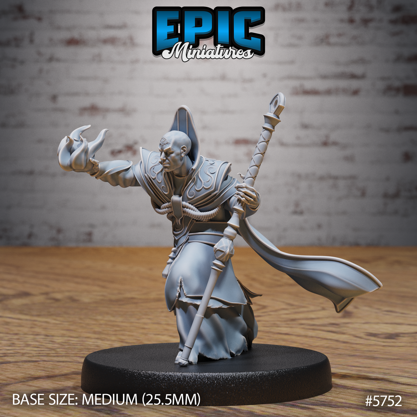 All Seeing Eye Mage (3 Variants Available) - Epic Miniatures