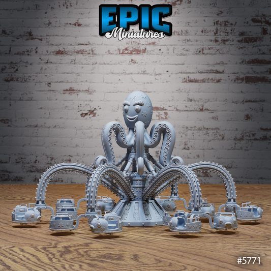 Carnival Rides, Octopus Carousel - Epic Miniatures