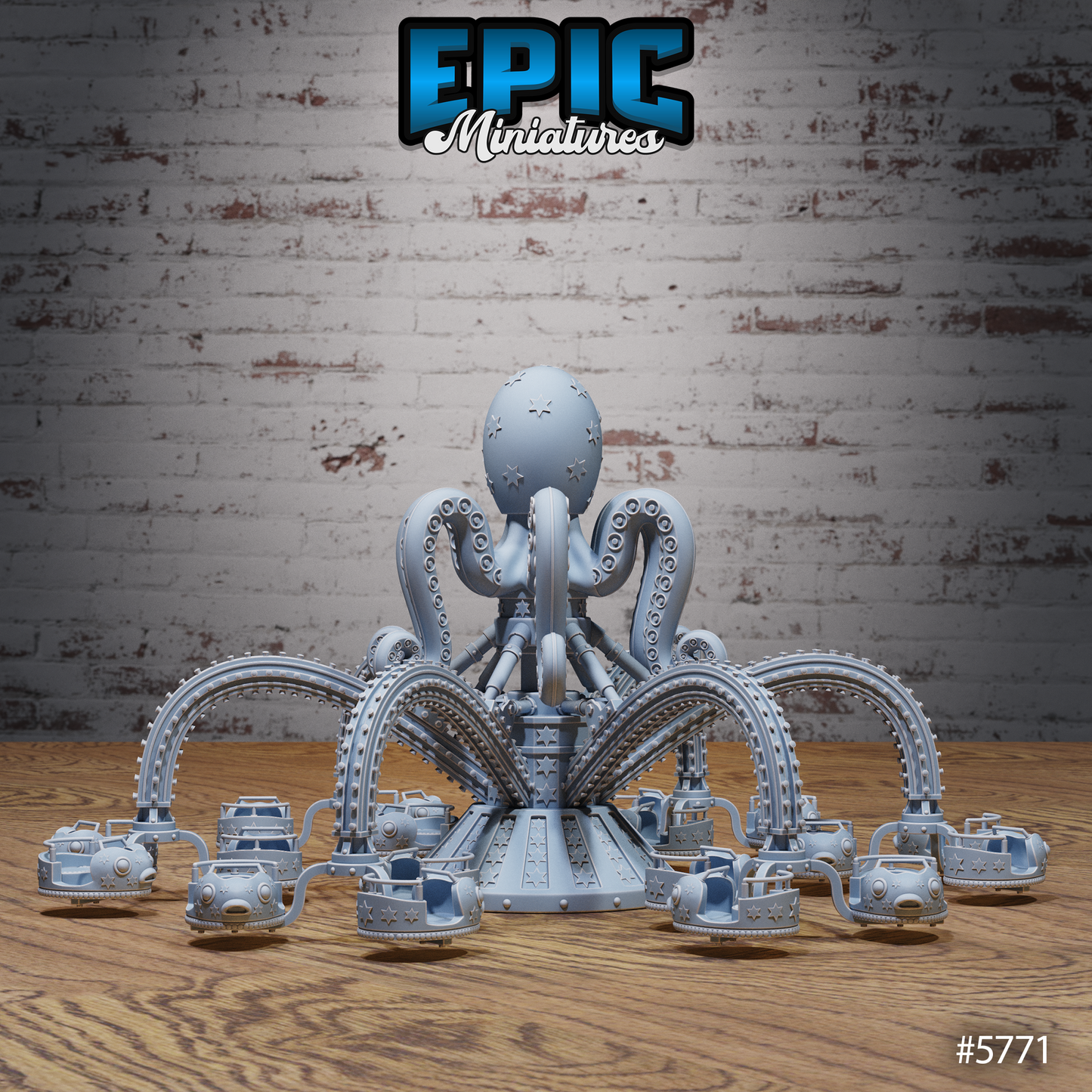 Carnival Rides, Octopus Carousel - Epic Miniatures