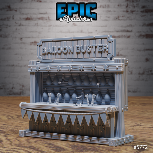 Carnival Attractions, Set 1 (6 Variants Available) - Epic Miniatures