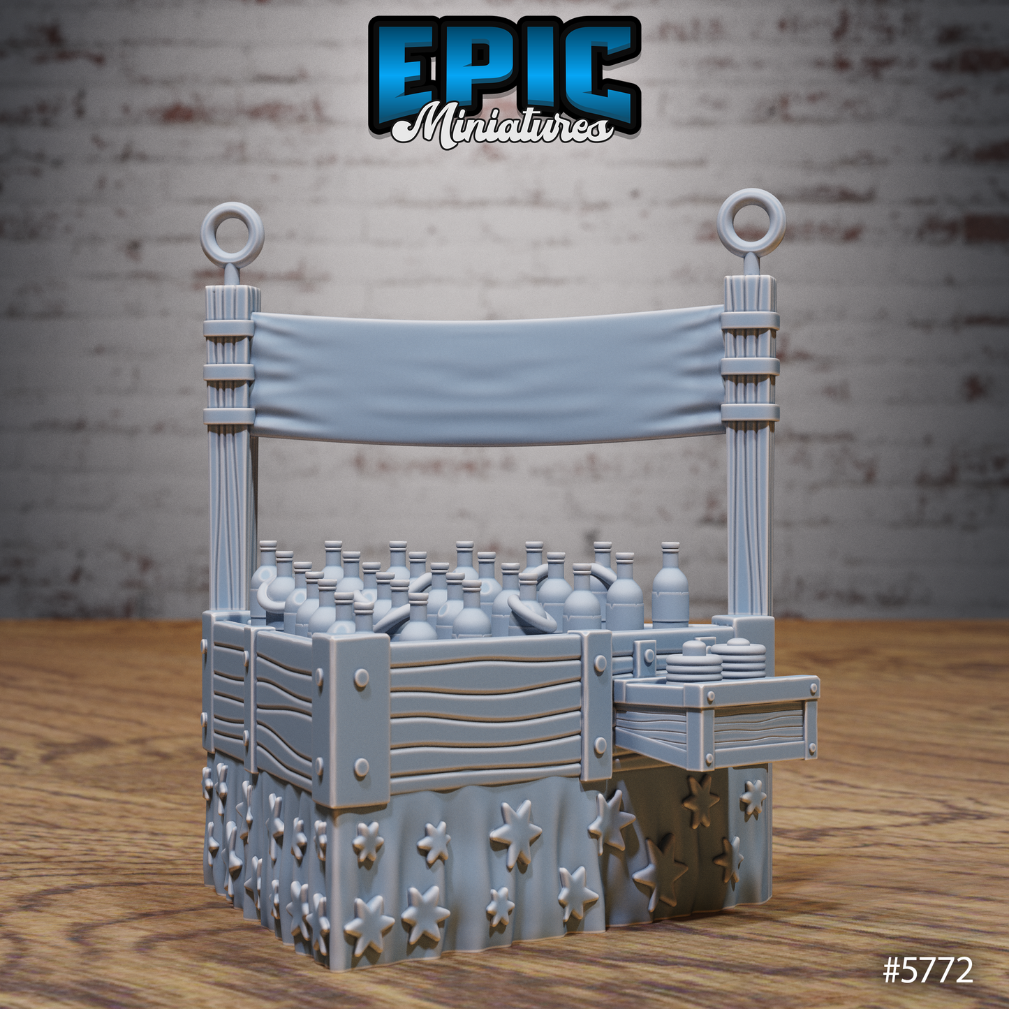Carnival Attractions, Set 2 (5 Variants Available) - Epic Miniatures