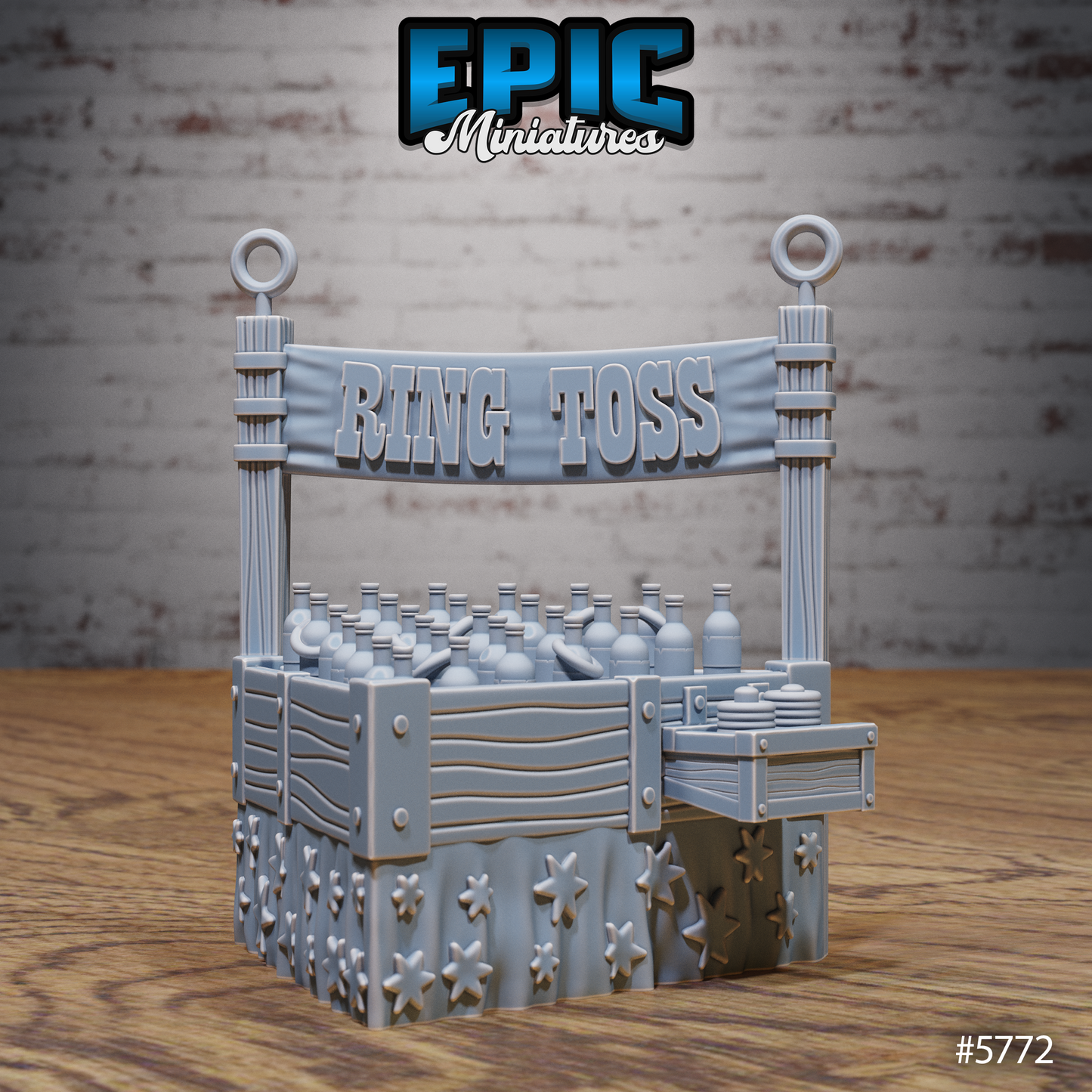 Carnival Attractions, Set 1 (6 Variants Available) - Epic Miniatures