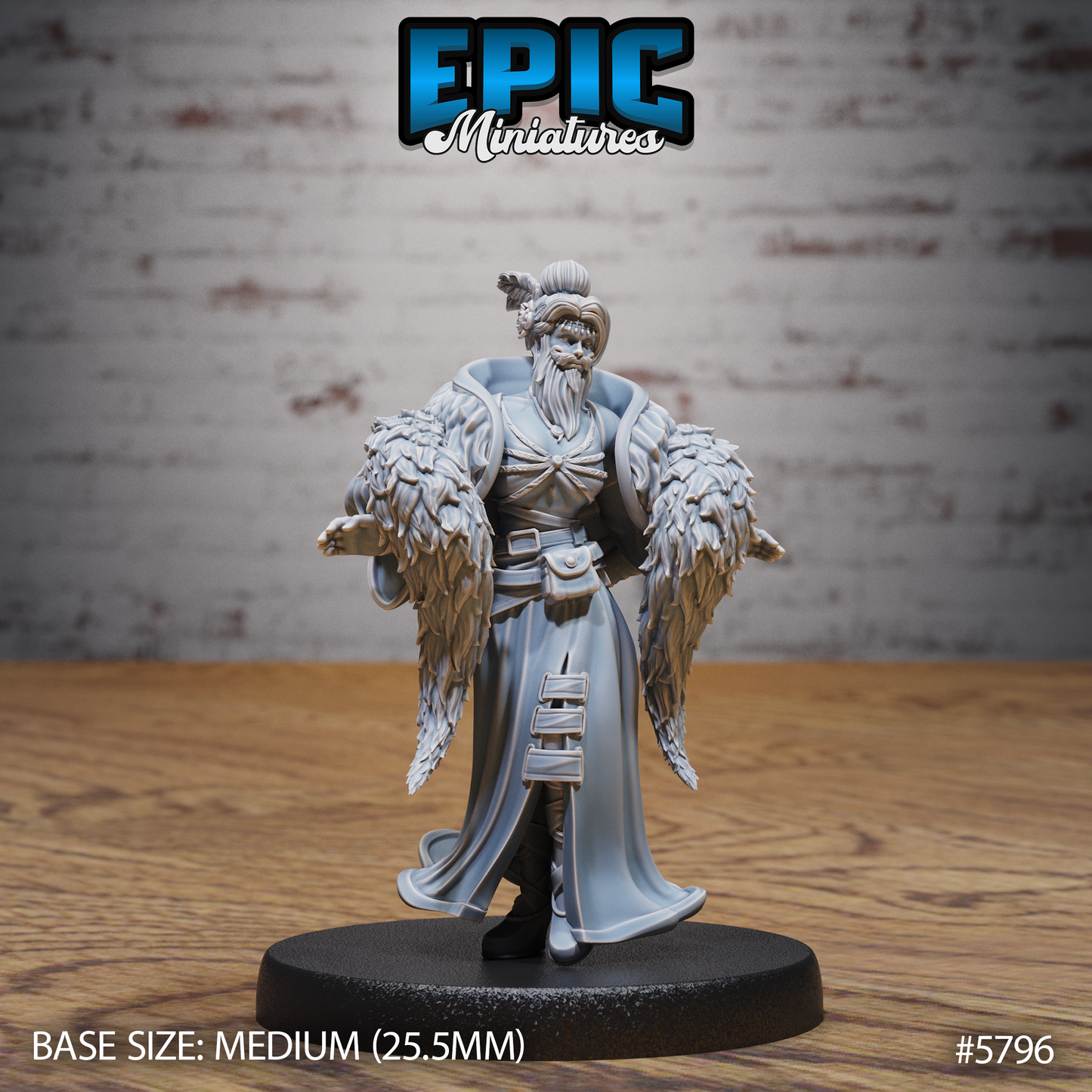 Bearded Lady (3 Variants Available) - Epic Miniatures