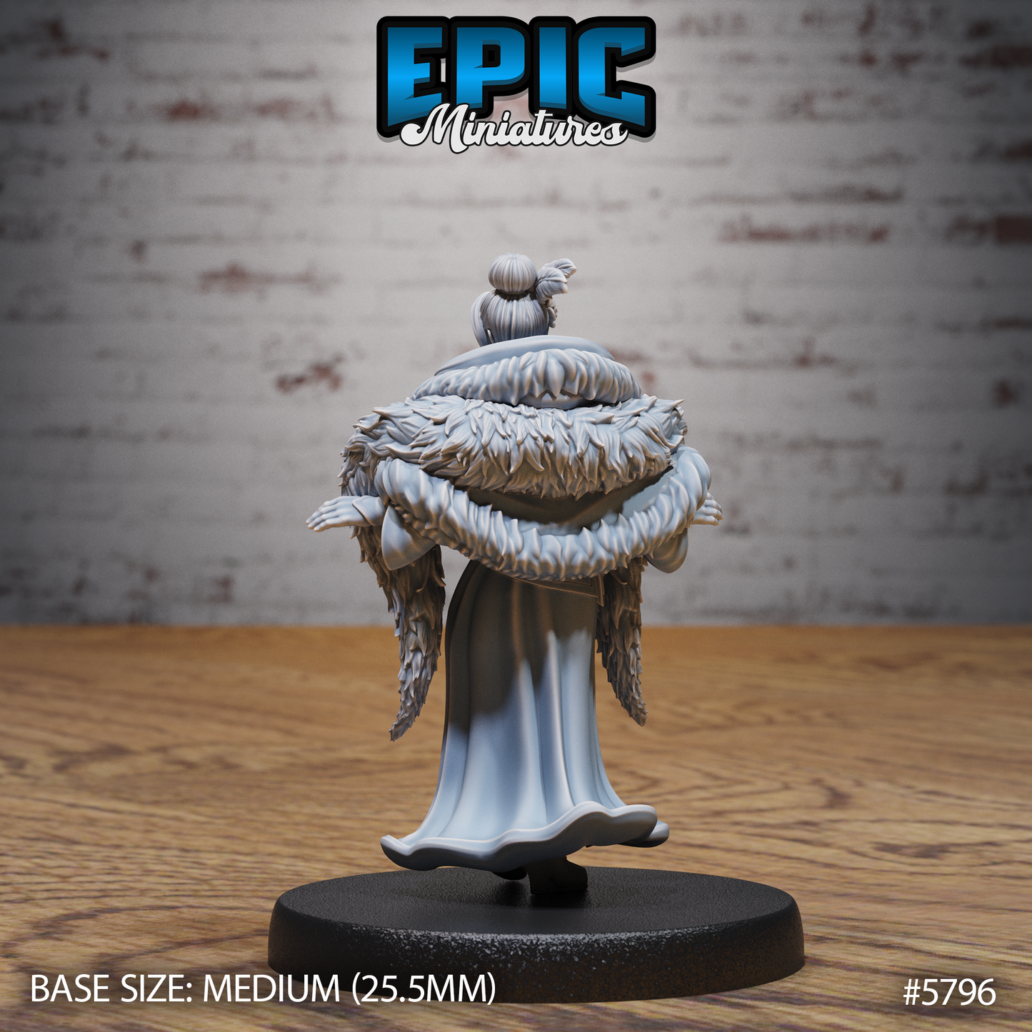 Bearded Lady (3 Variants Available) - Epic Miniatures