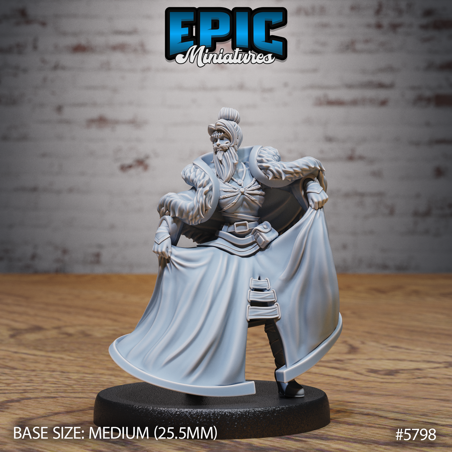 Bearded Lady (3 Variants Available) - Epic Miniatures