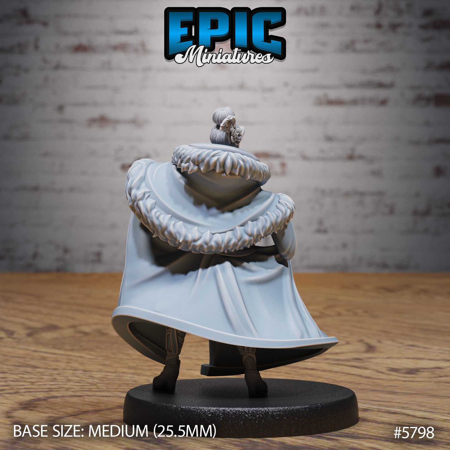 Bearded Lady (3 Variants Available) - Epic Miniatures