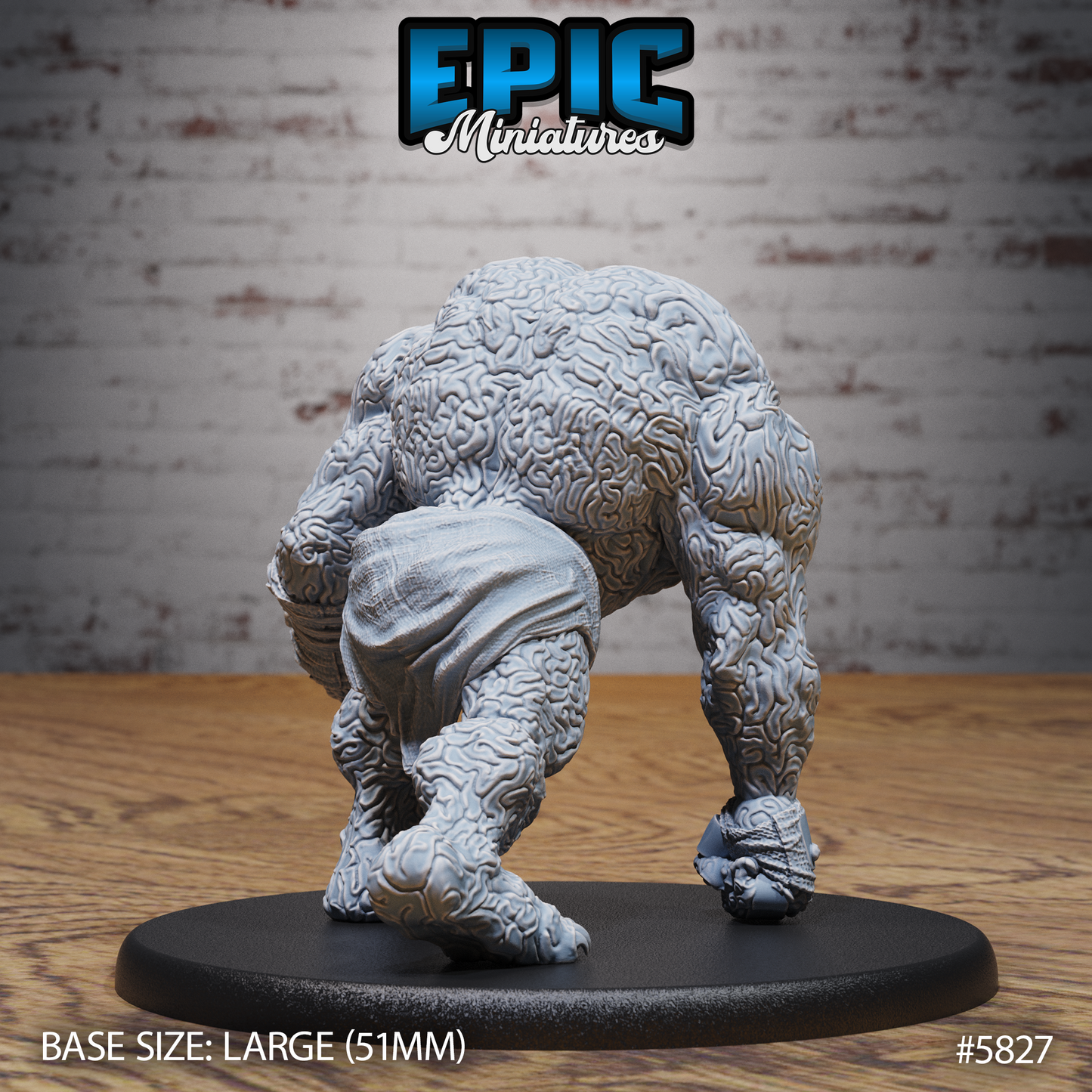 Brain Golem (3 Variants Available) - Epic Miniatures