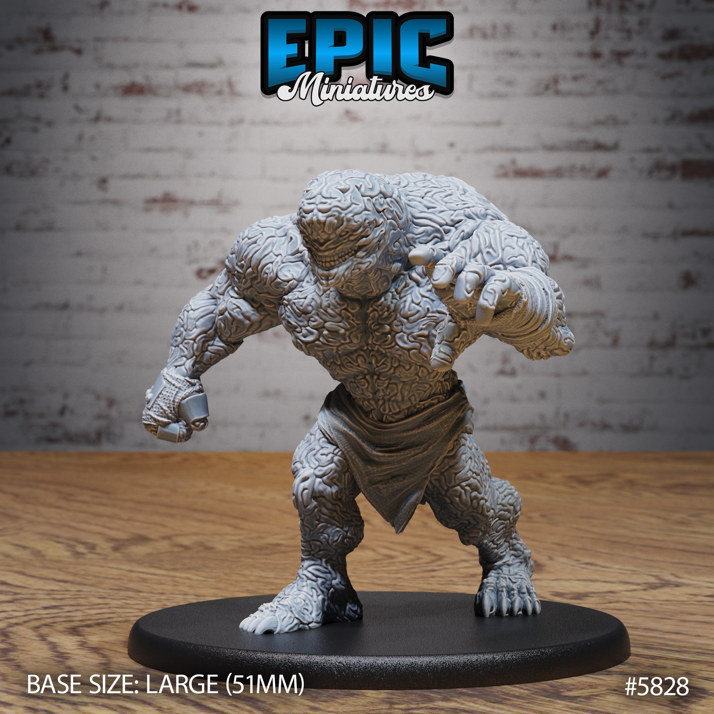 Brain Golem (3 Variants Available) - Epic Miniatures