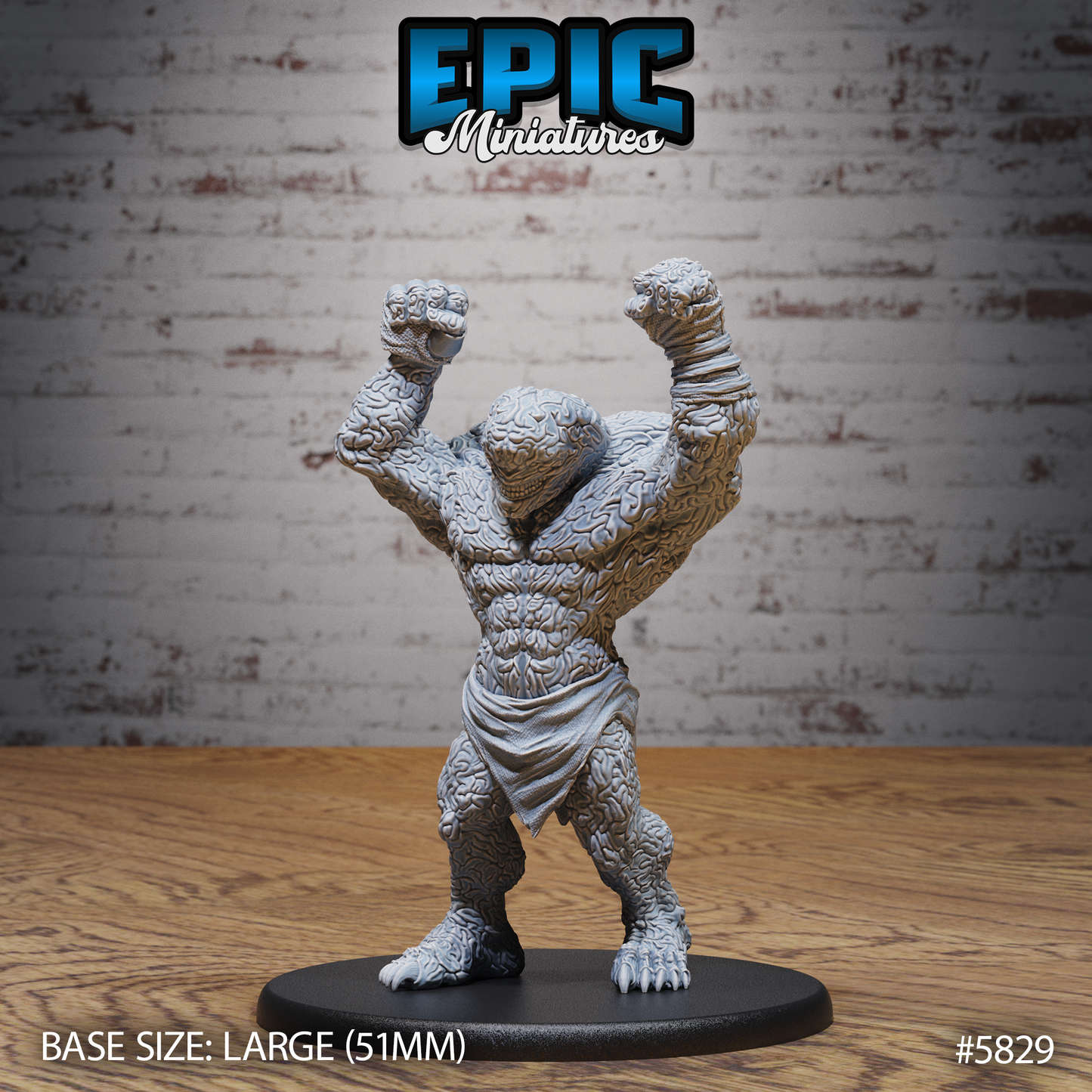 Brain Golem (3 Variants Available) - Epic Miniatures