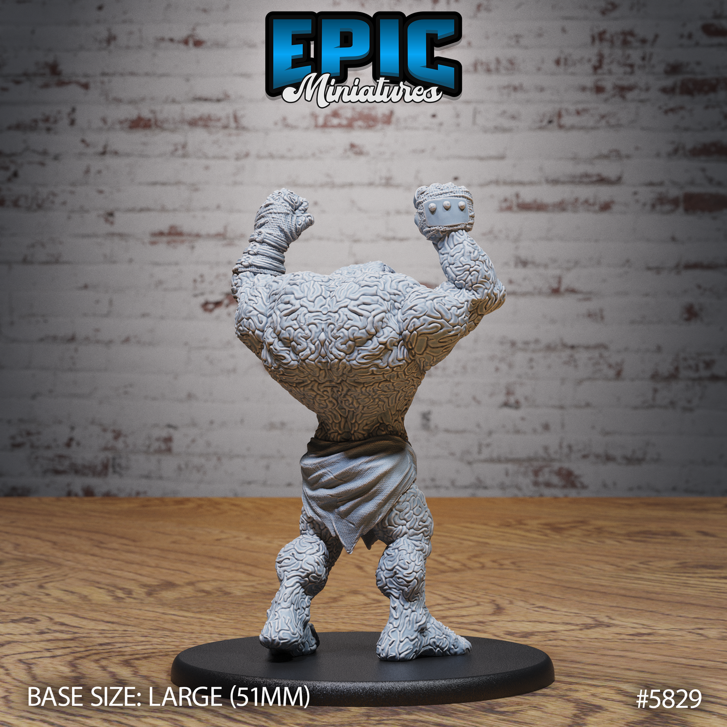 Brain Golem (3 Variants Available) - Epic Miniatures