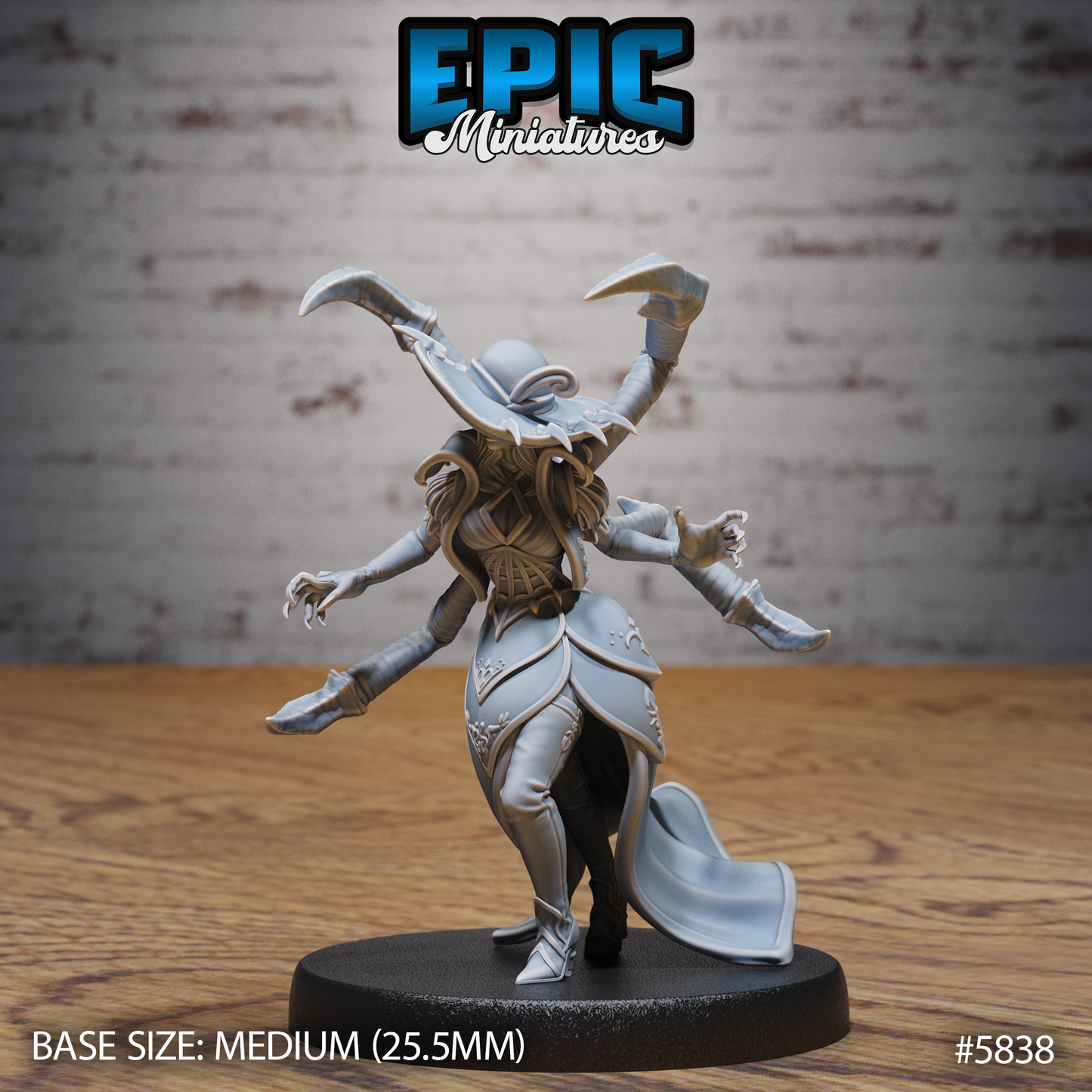 Spider Lady (3 Variants Available) - Epic Miniatures