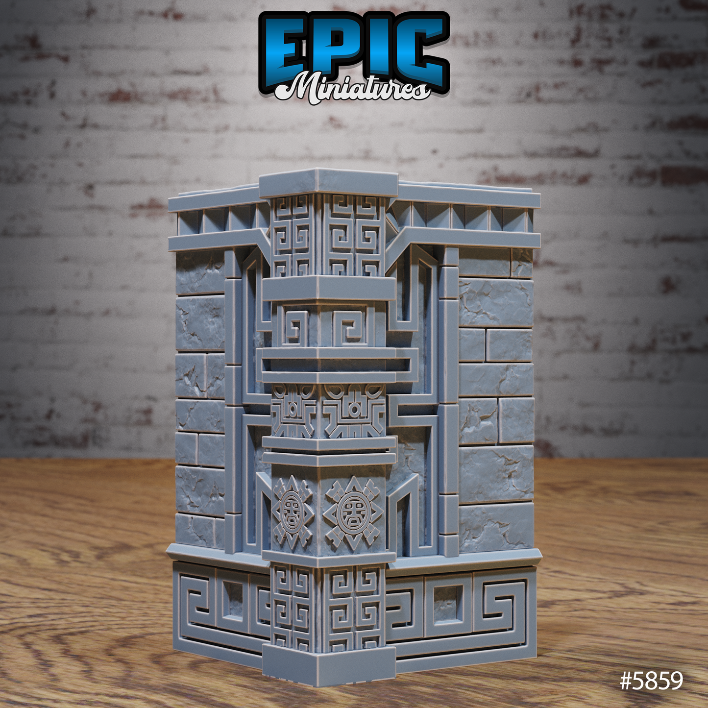 Untamed Jungle, Terrain Scatter Set - Walls (8 Variants Available) - Epic Miniatures