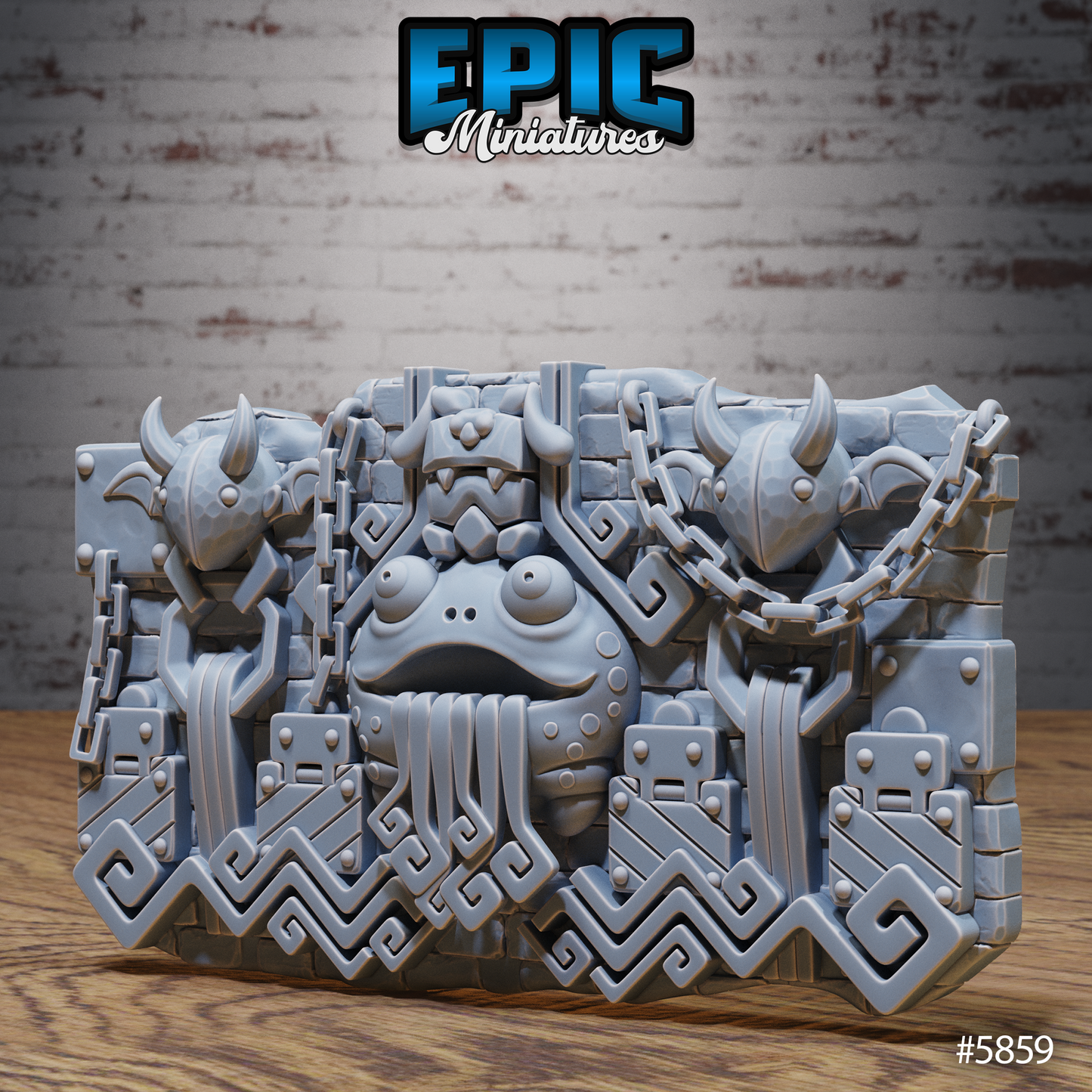 Untamed Jungle, Terrain Scatter Set - Walls (8 Variants Available) - Epic Miniatures