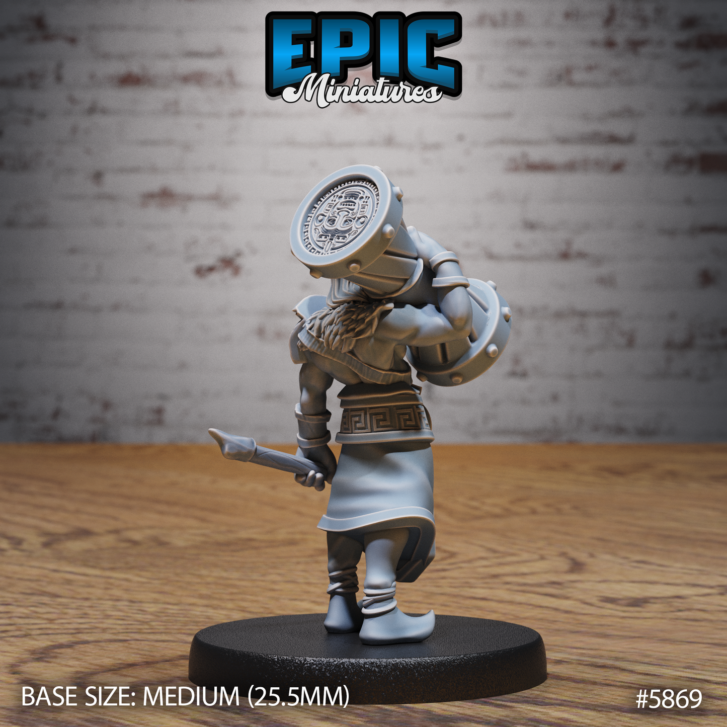 Aztec Tribe, Set 2 (3 Variants Available) - Epic Miniatures