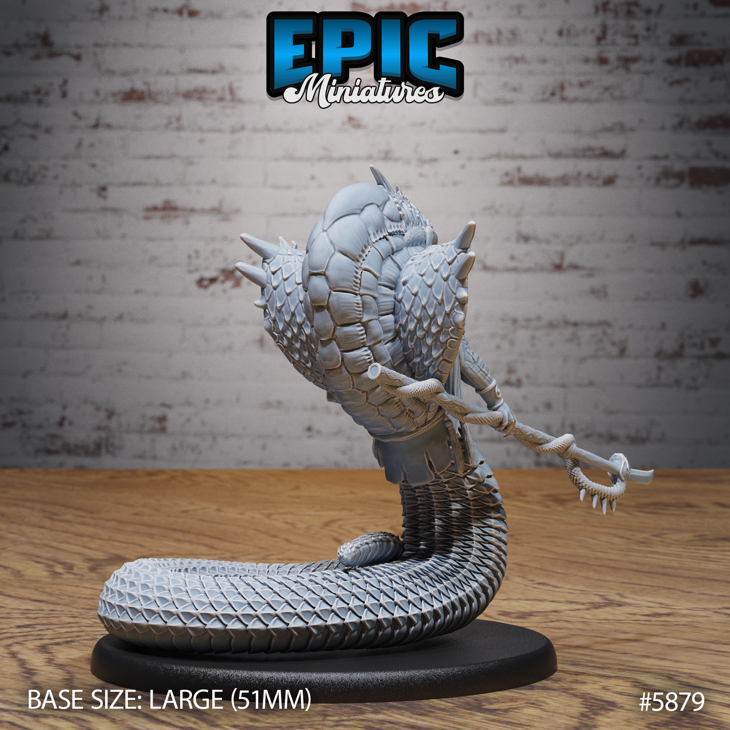Naga Shaman (3 Variants Available) - Epic Miniatures