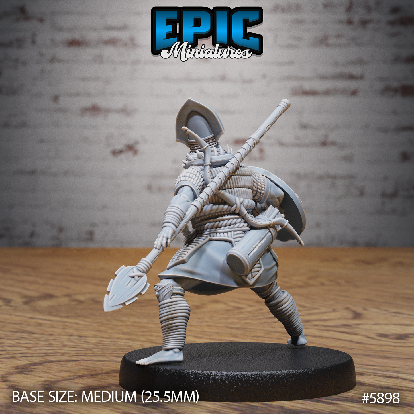 Jungle Warrior (3 Variants Available) - Epic Miniatures