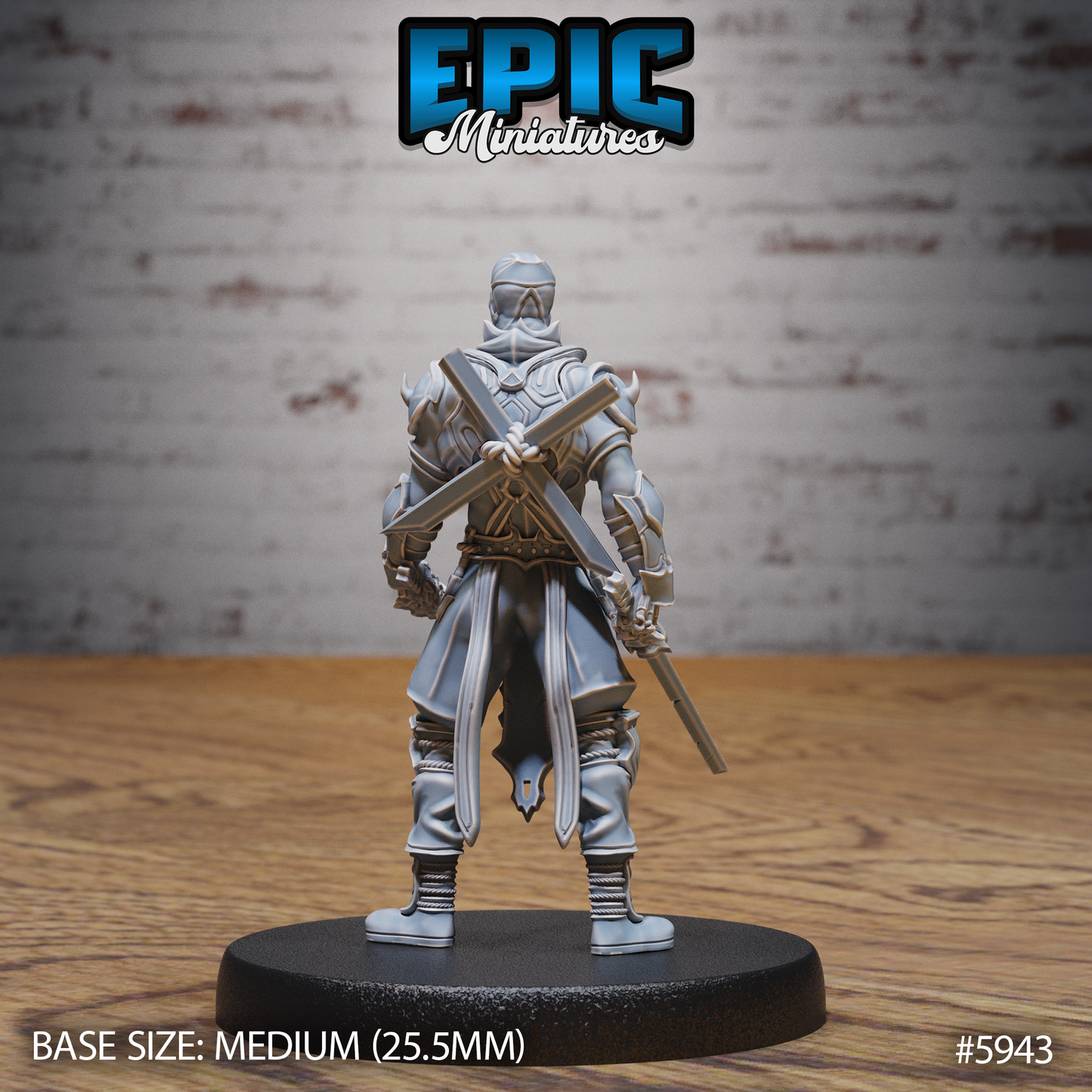 Legendary Ninja (3 Variants Available) - Epic Miniatures