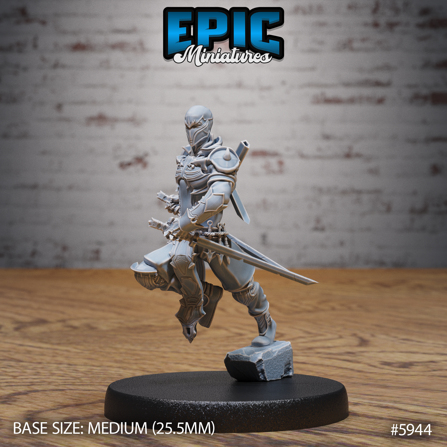 Legendary Ninja (3 Variants Available) - Epic Miniatures