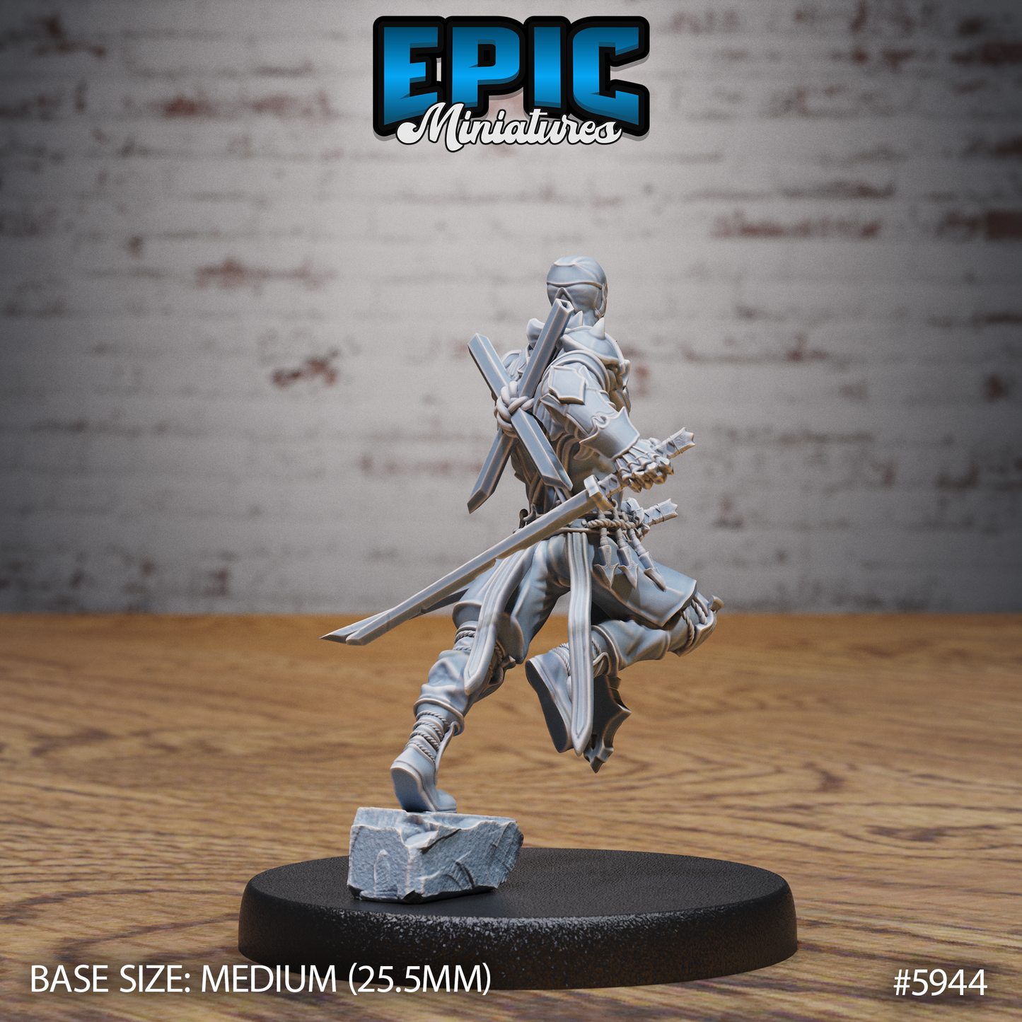 Legendary Ninja (3 Variants Available) - Epic Miniatures