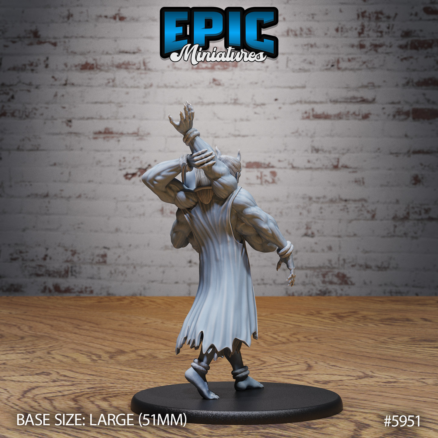 3 Heads Oni (3 Variants Available) - Epic Miniatures