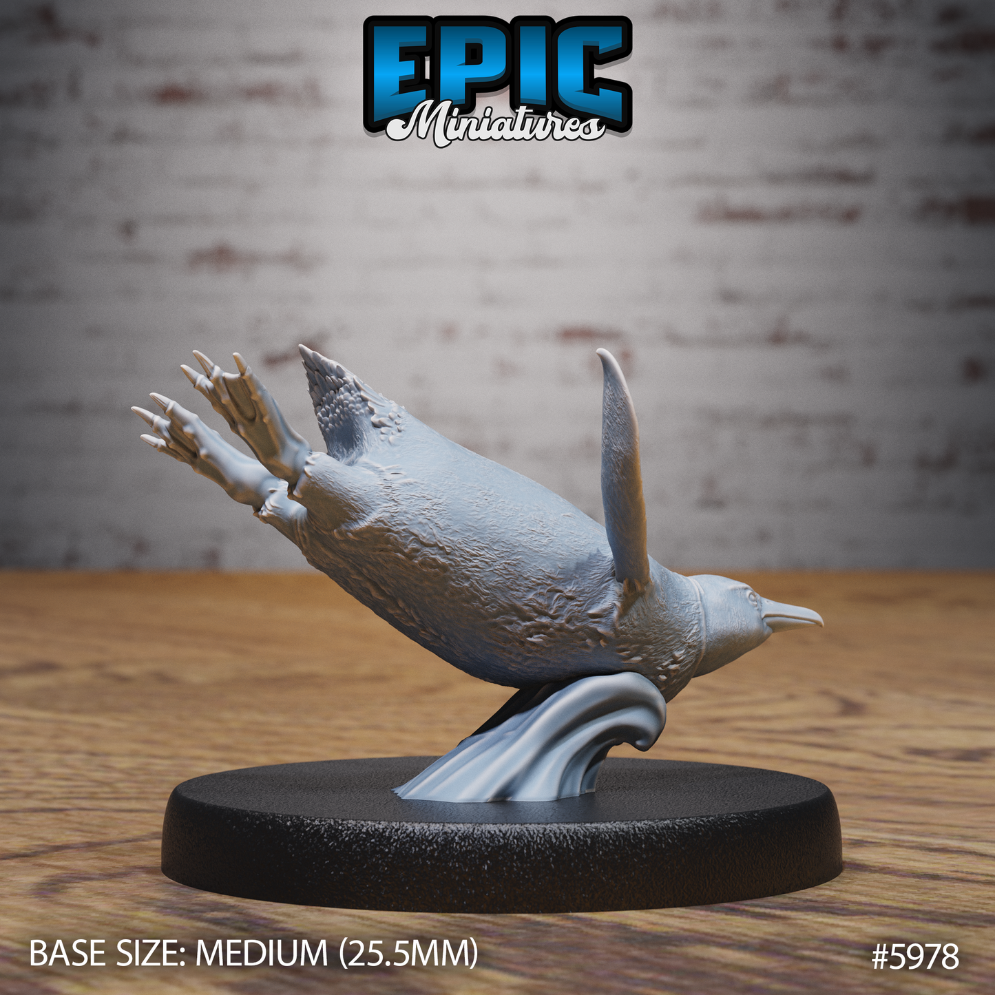 Penguin (2 Variants Available) - Epic Miniatures