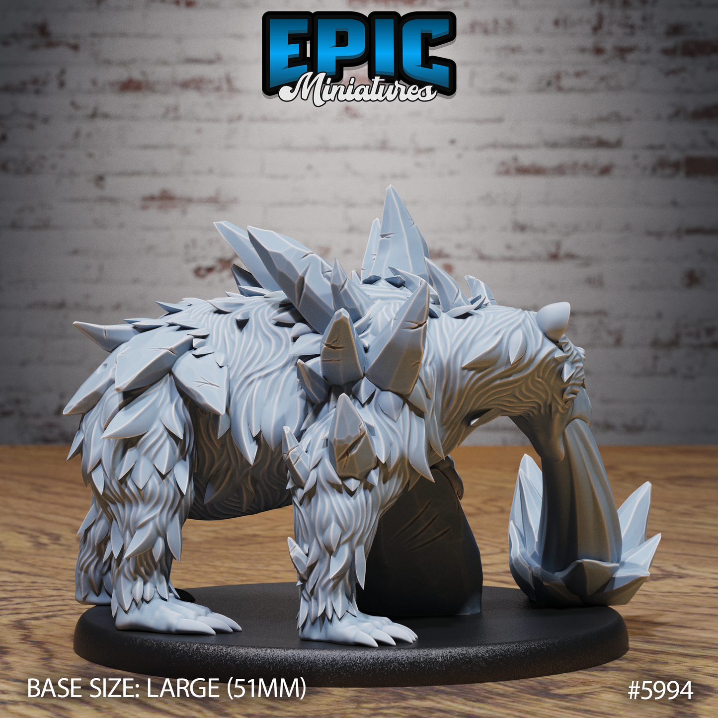 Magical Frost Bear (4 Variants Available) - Epic Miniatures